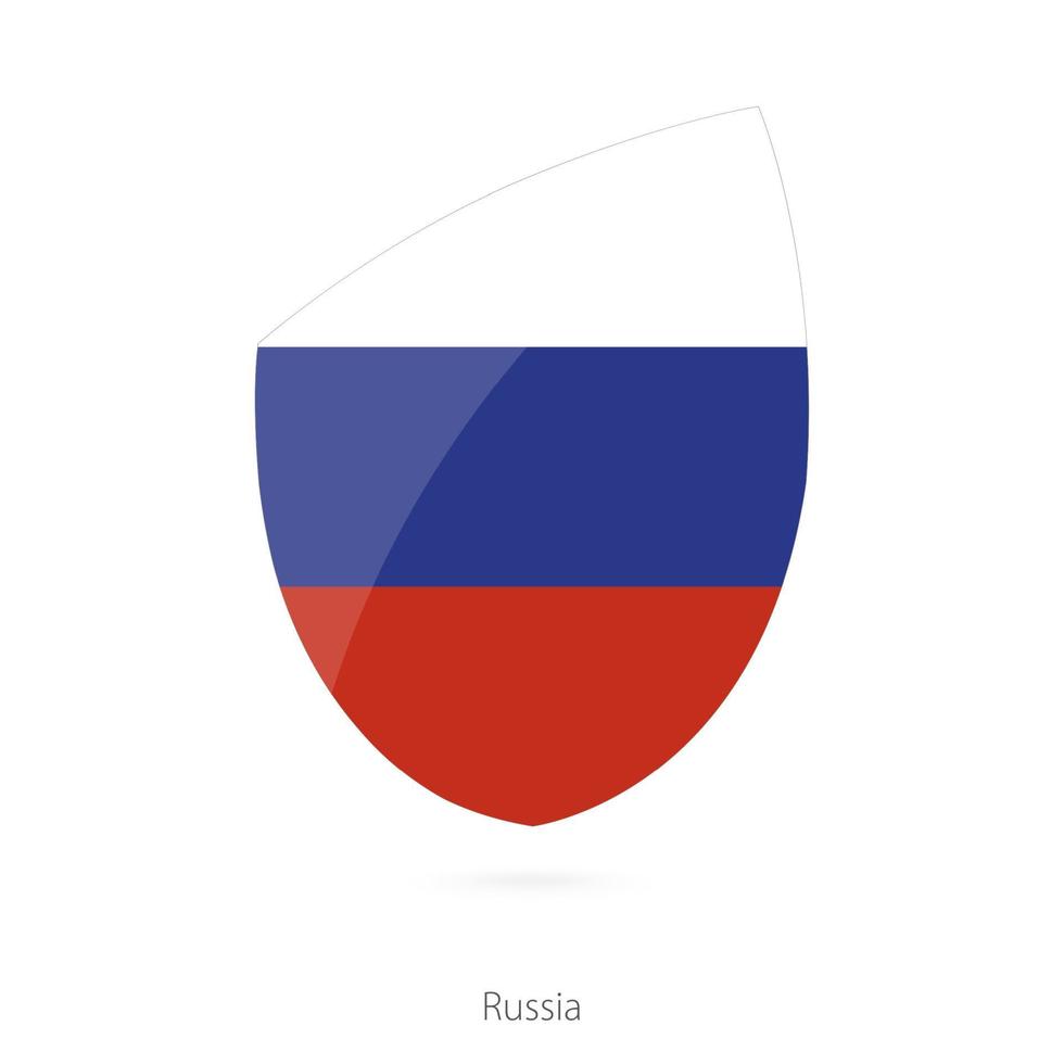 bandeira da rússia. vetor