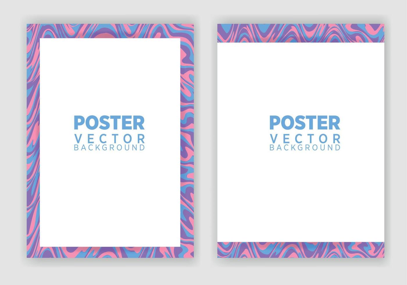 cartaz de design gráfico abstrato de vetor. modelo de pôster vertical vetorial, design abstrato. vetor