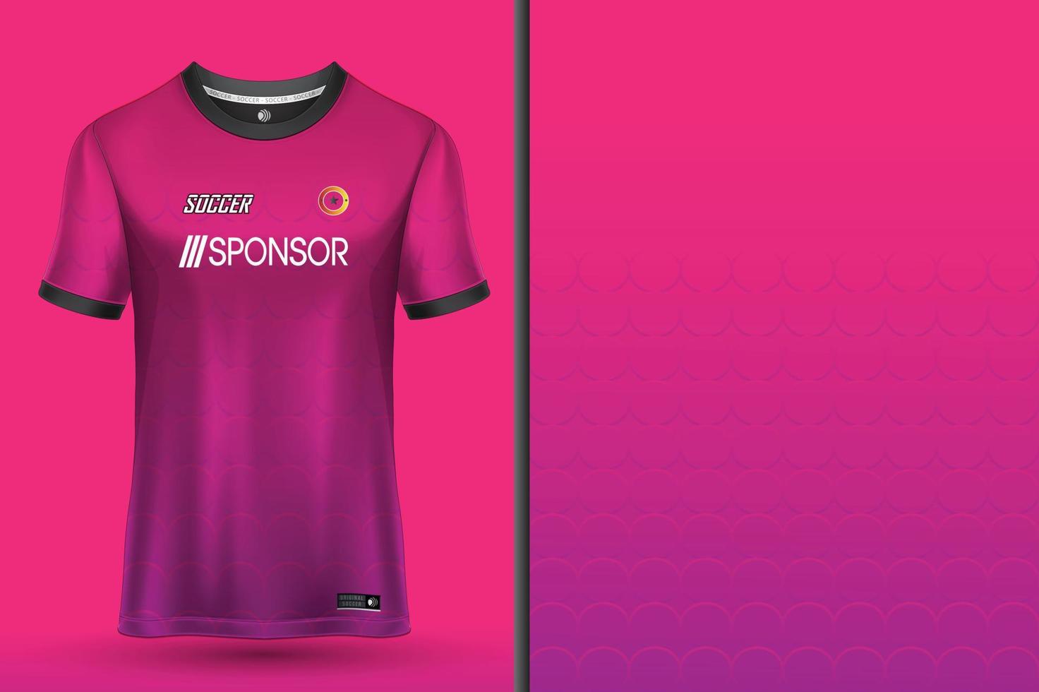 design de camisa esportiva para sublimação vetor