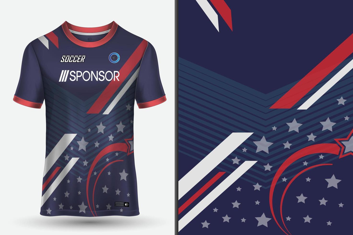 design de camisa esportiva para sublimação vetor