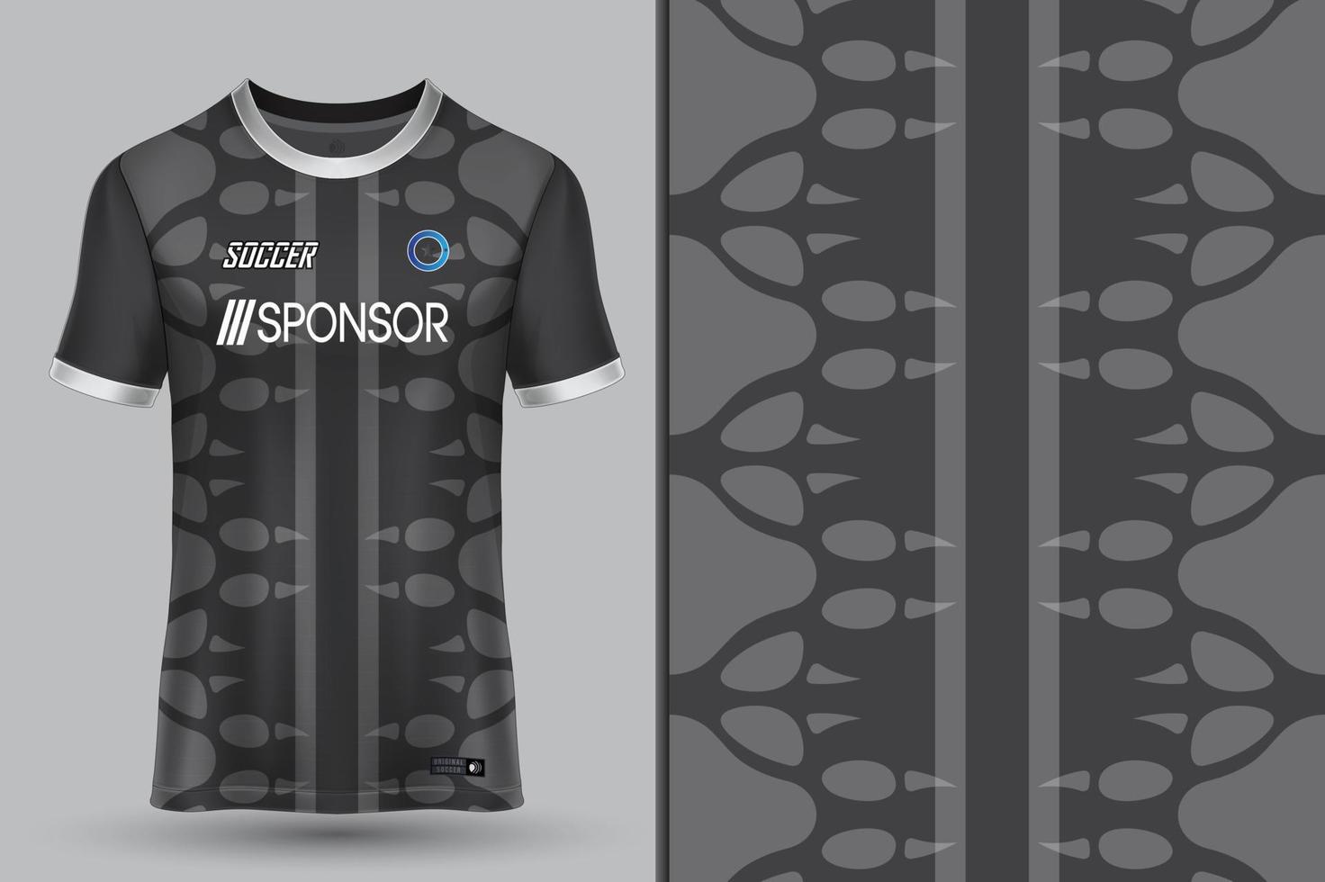 design de camisa esportiva para sublimação vetor