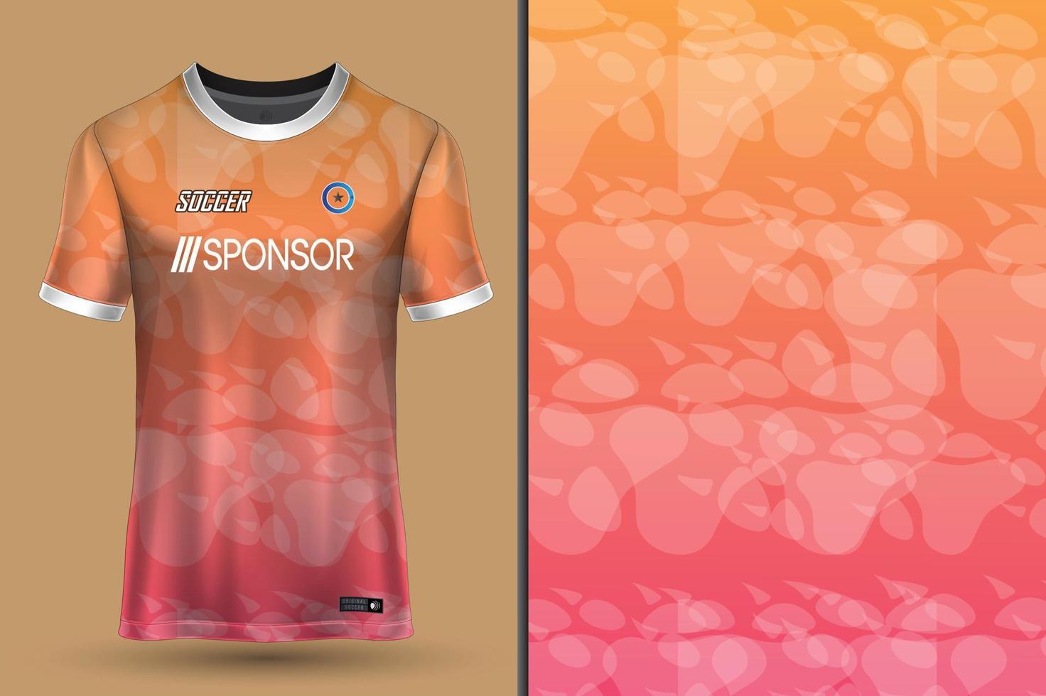 design de camisa esportiva para sublimação vetor