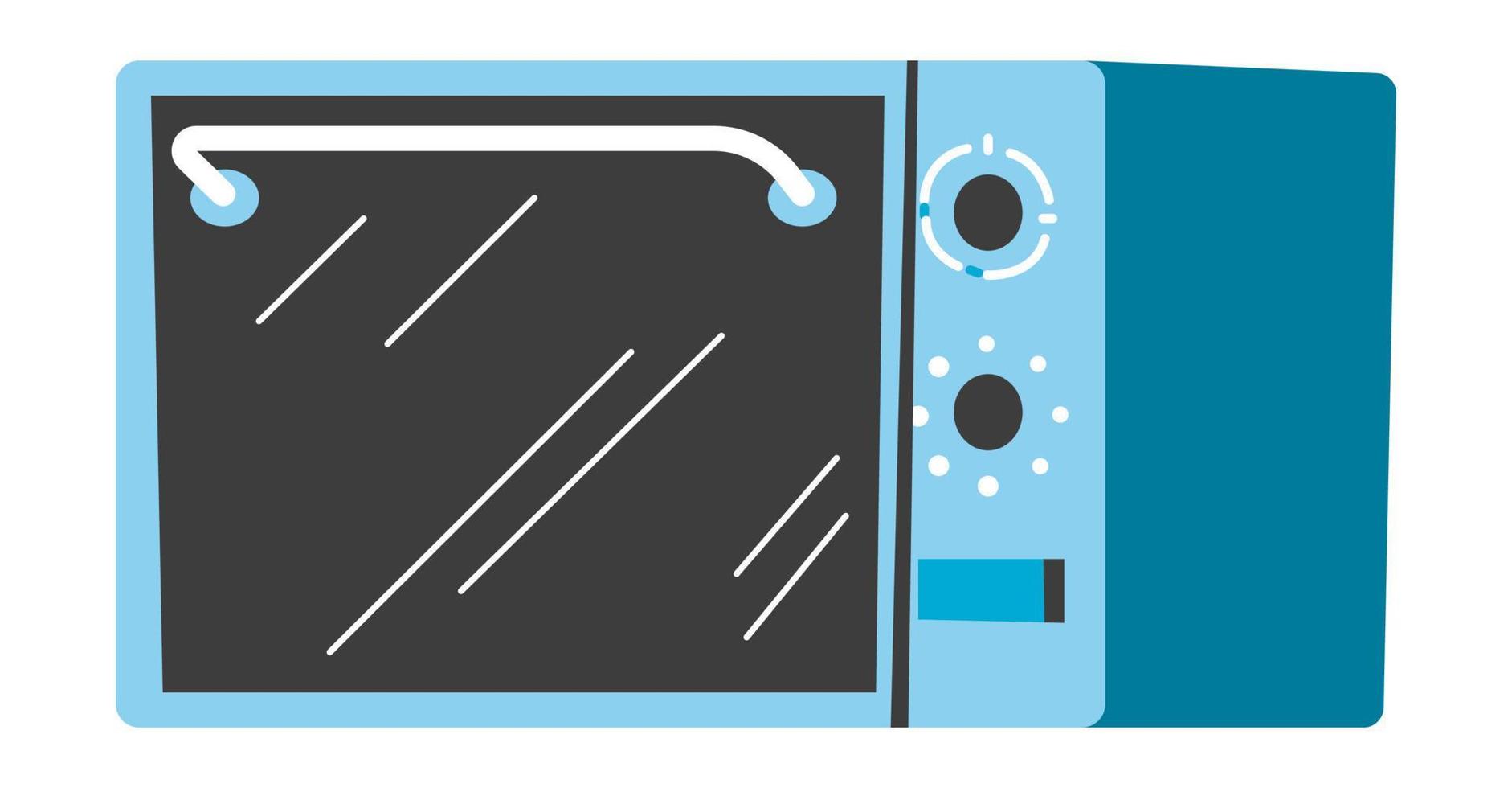 eletrodomésticos de forno de microondas para vetor de cozinha