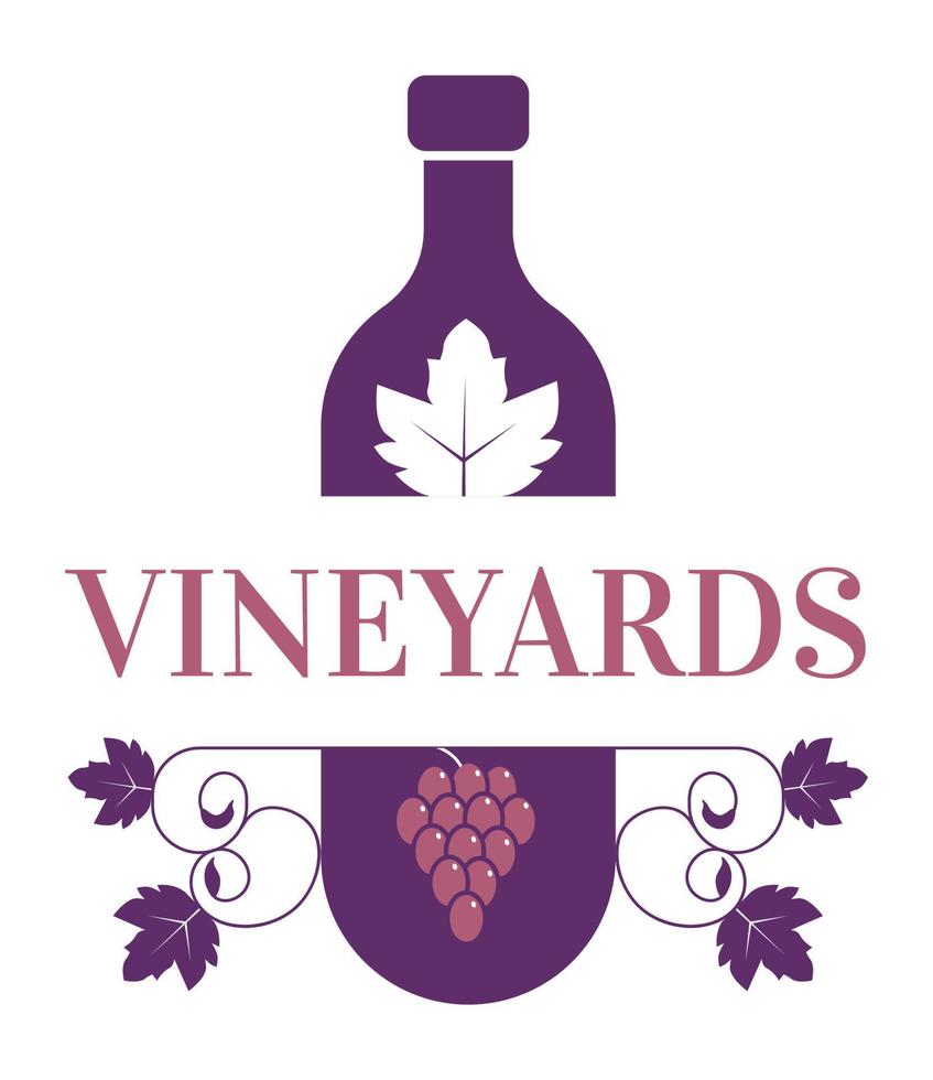 vinhas vinificação, produção de álcool vínico vetor