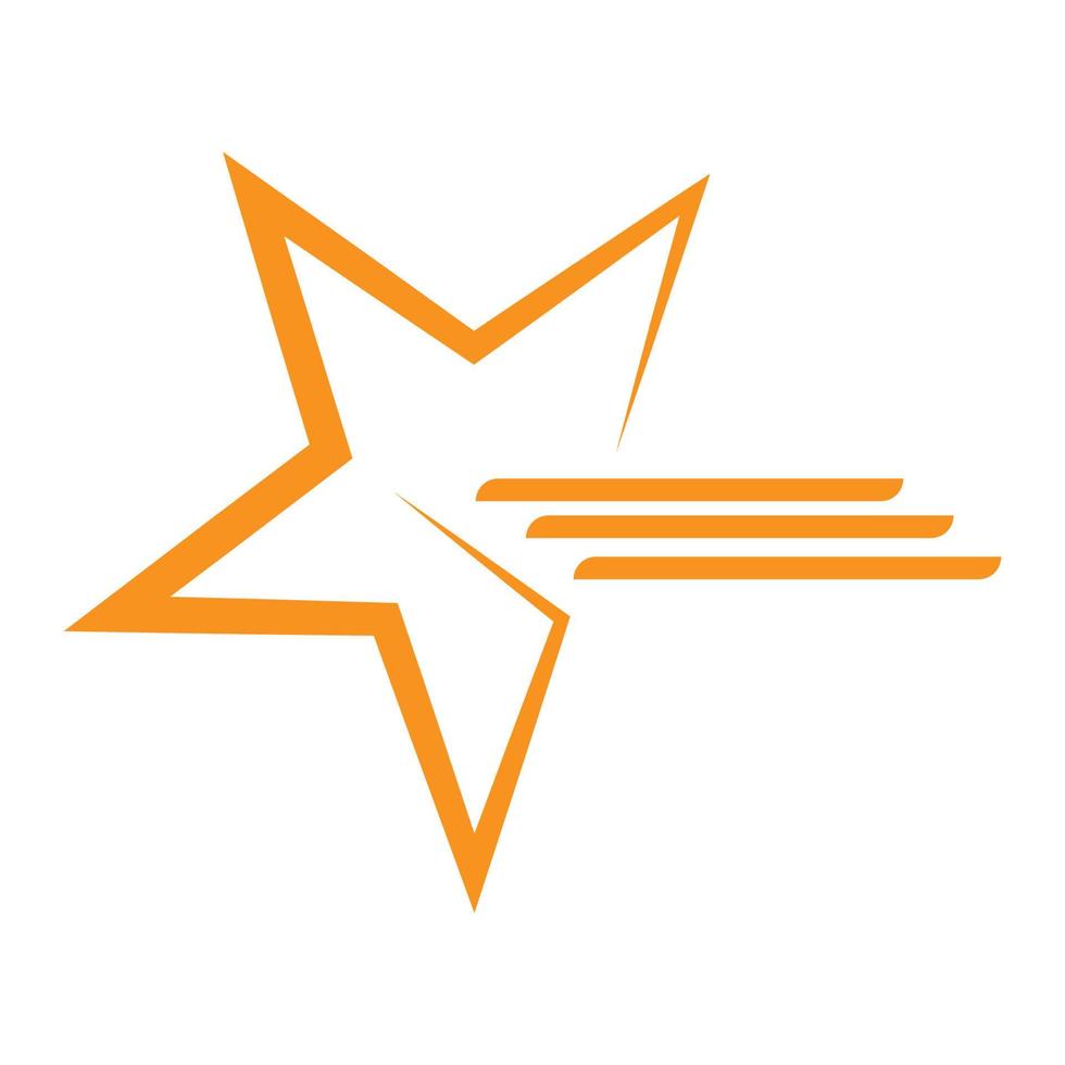 vetor de ilustração de logotipo de estrela
