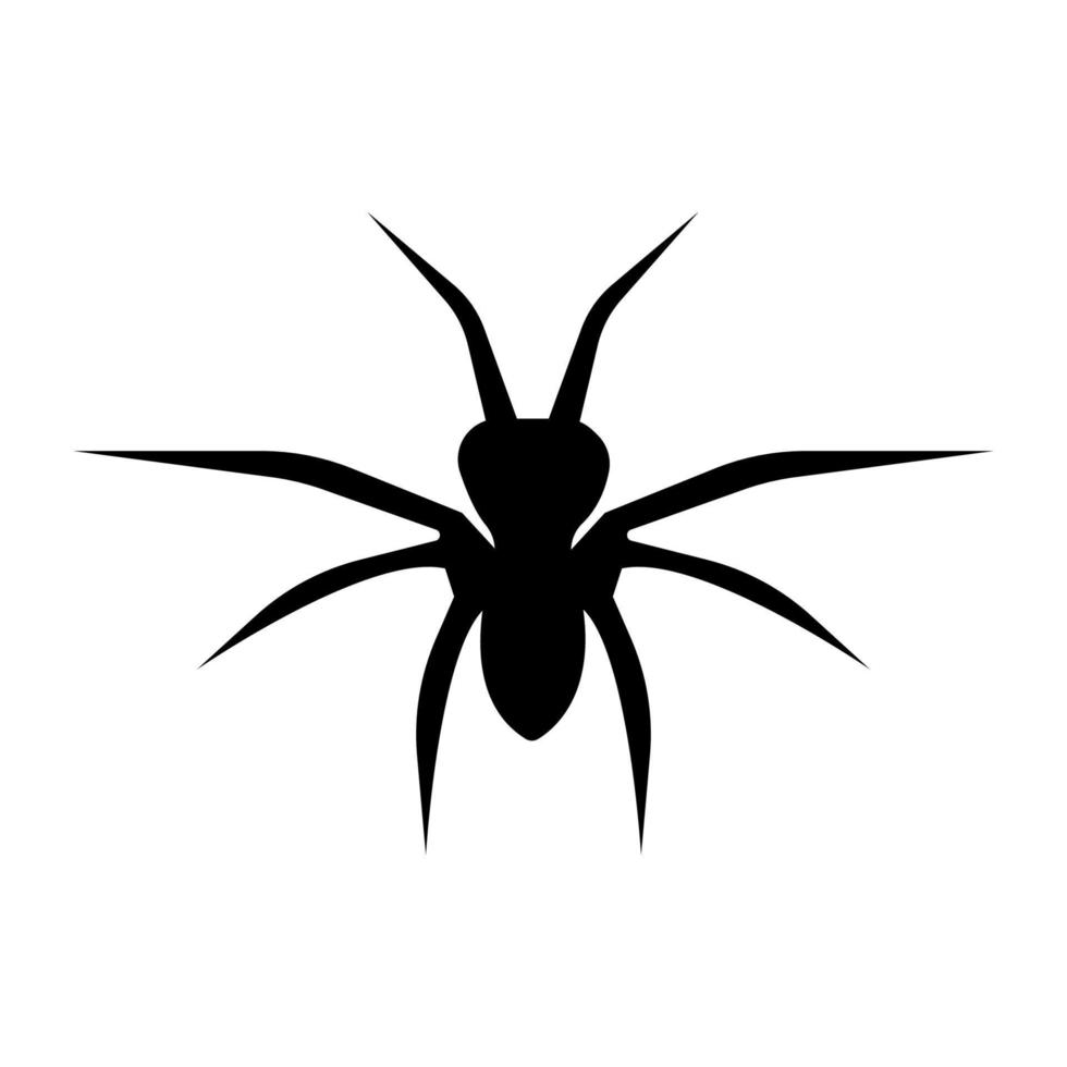 vetor de ilustração de ícone de aranha