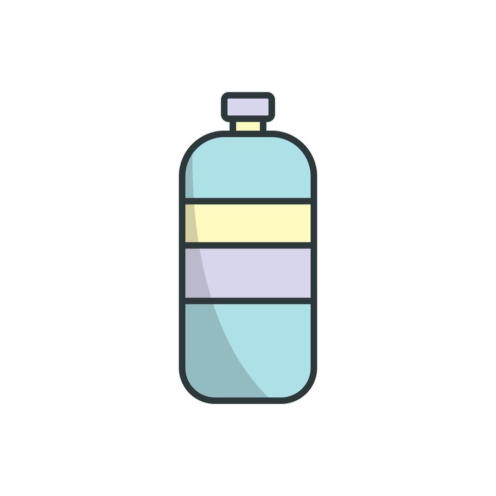 modelos de design de vetor de ícone de garrafa de água