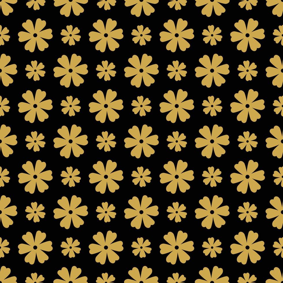 motivos de ouro em preto. padrão sem emenda de estilo étnico. fundo ornamental asiático nativo. papel de parede tribal. papel digital, impressão têxtil. arte vetorial vetor