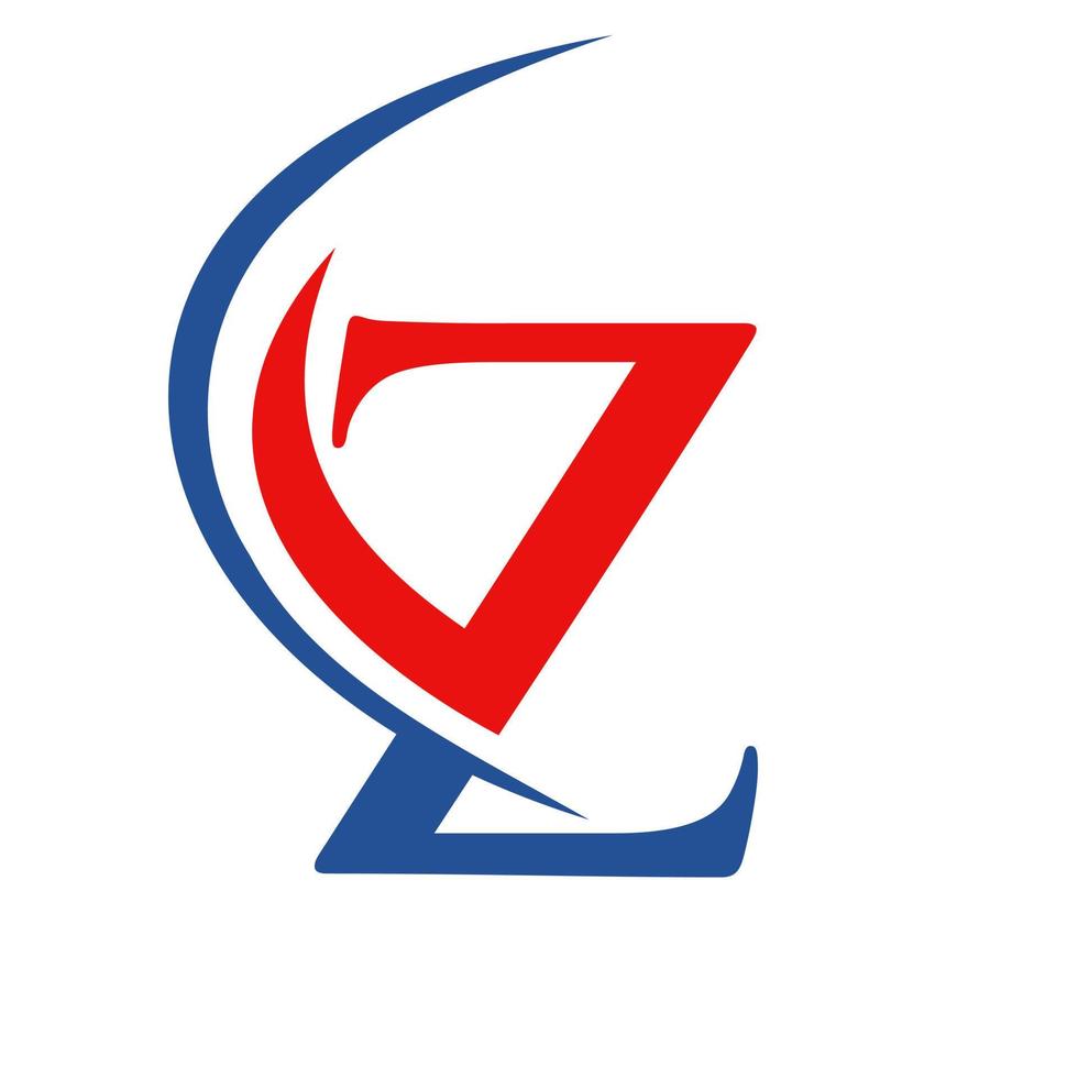 modelo de logotipo moderno letra z vetor