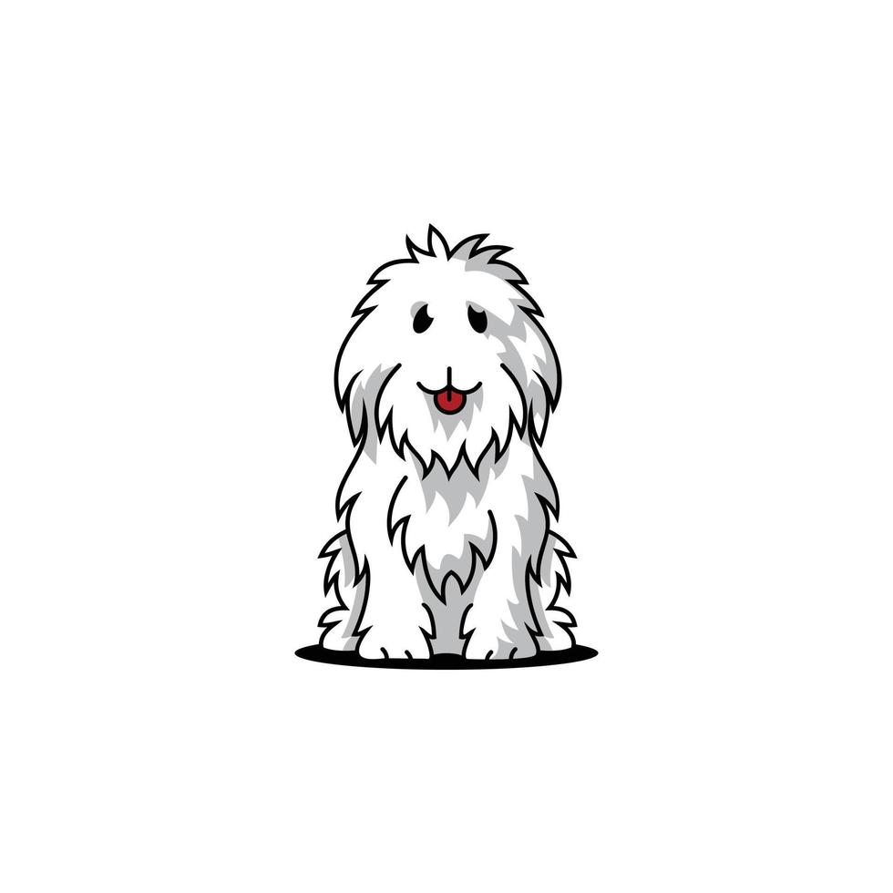 ilustração vetorial de cachorro de desenho animado vetor