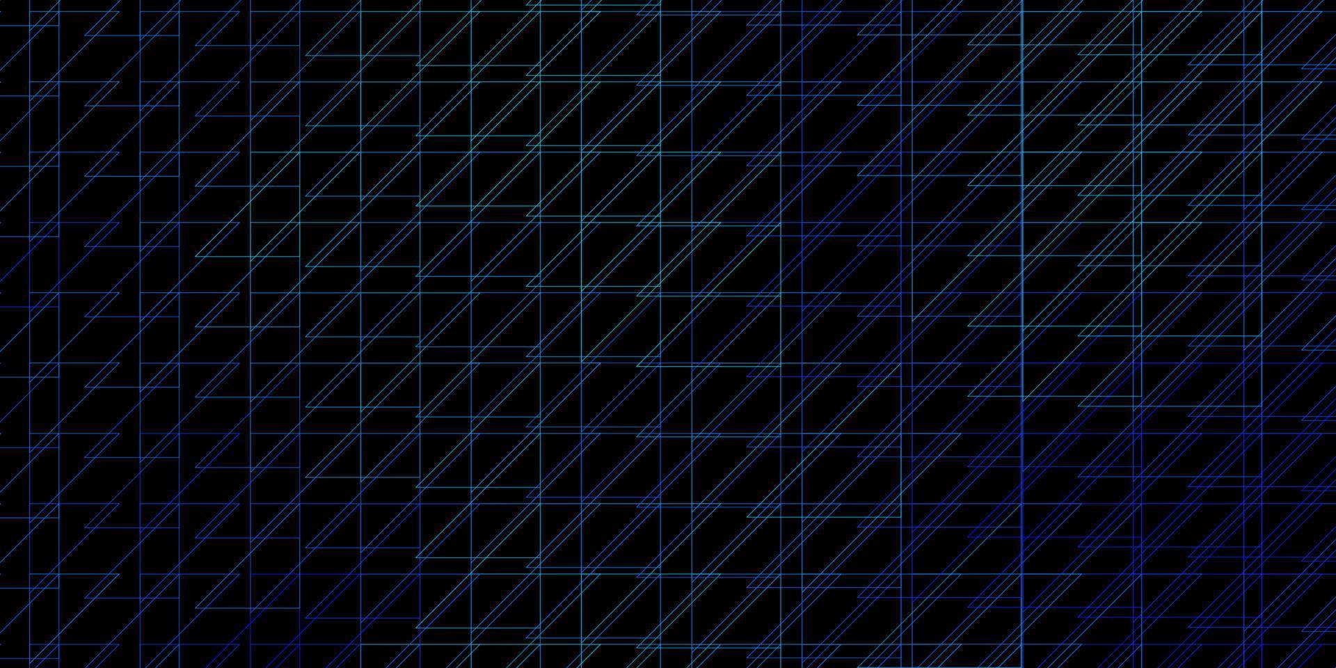 pano de fundo vector azul escuro com linhas.