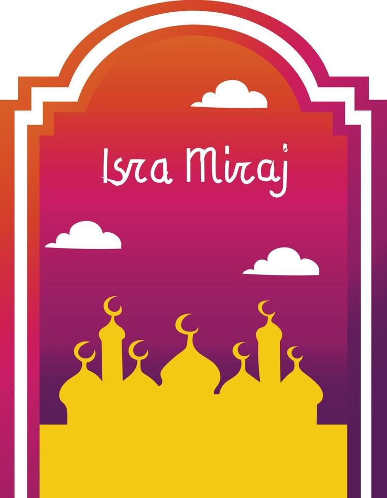 vetor isra isra miraj