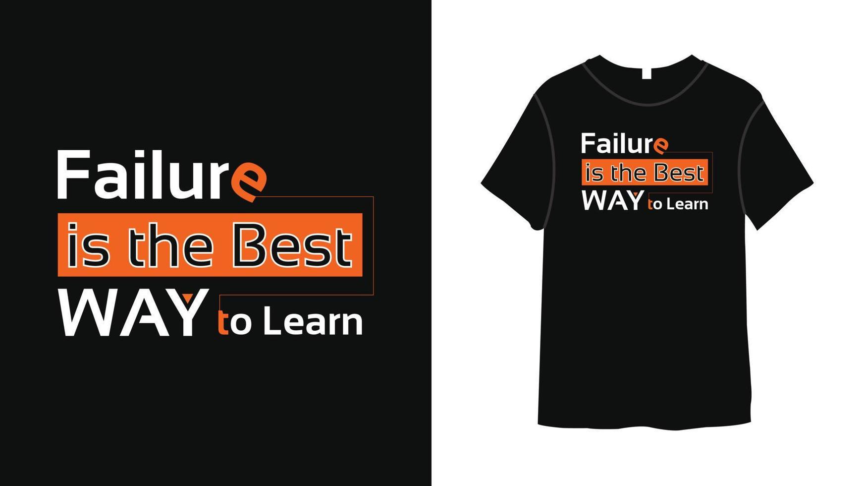 citações motivacionais de design de camiseta de tipografia vetor