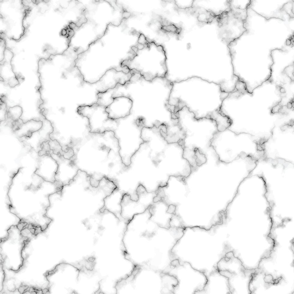 textura de mármore design padrão sem emenda, preto e branco vetor