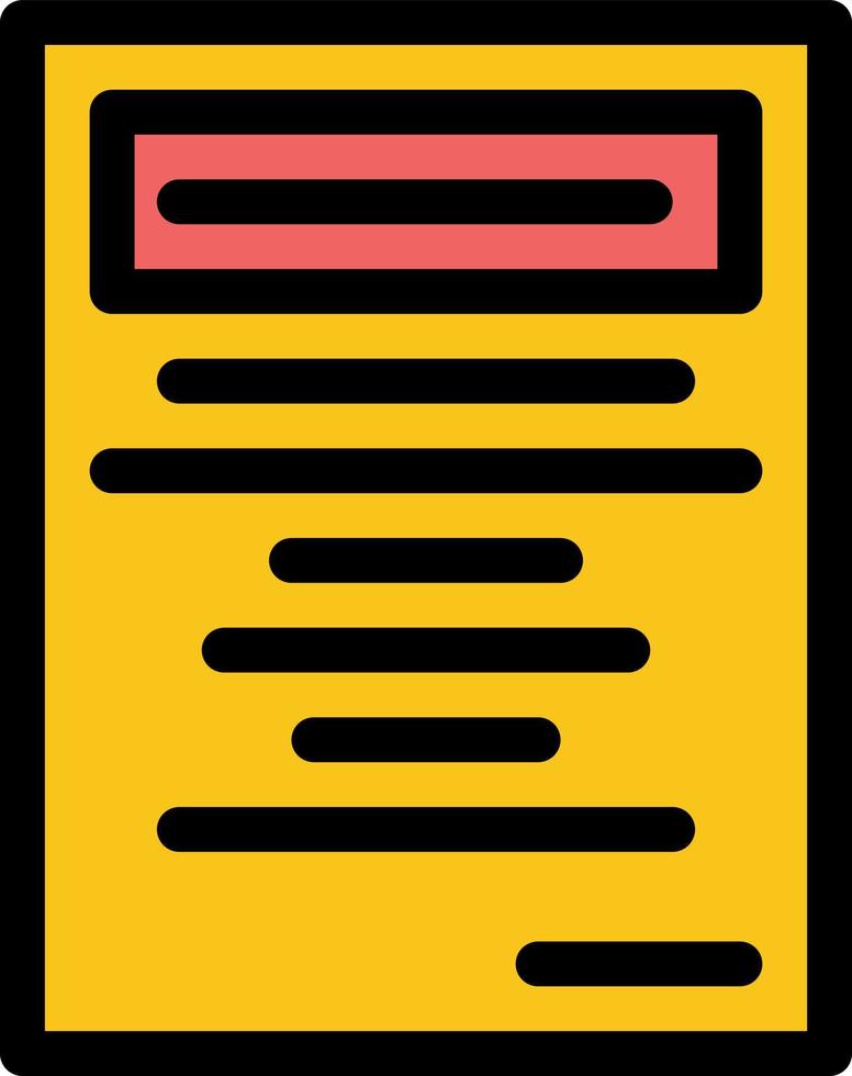 modelo de banner de ícone de vetor de ícone de cor plana estudo de educação livro