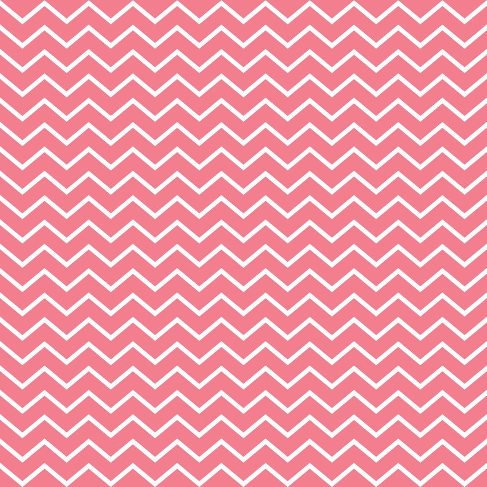 padrão chevron branco em fundo rosa vetor