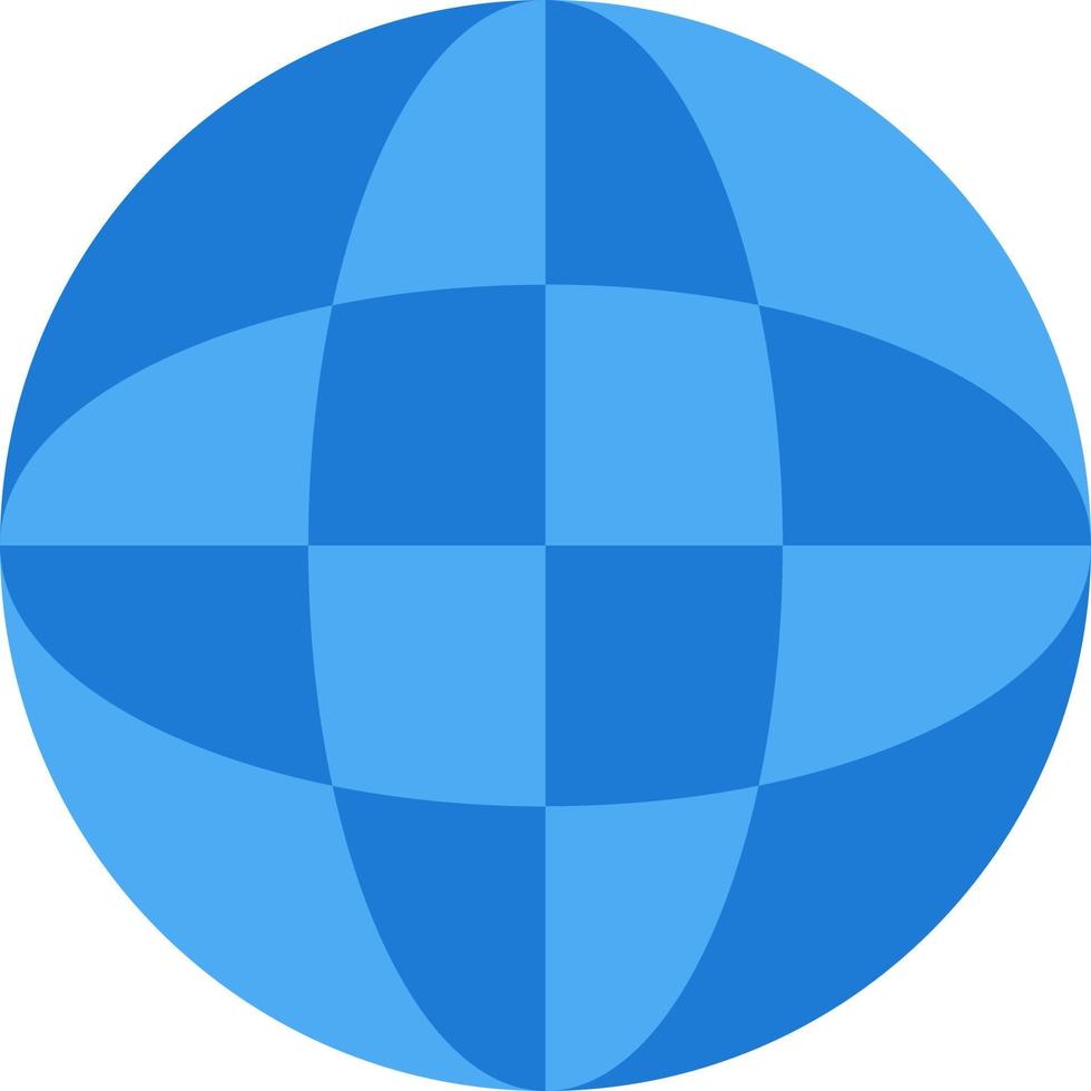 modelo de banner de ícone de vetor de ícone de cor plana mundo globo educação internet