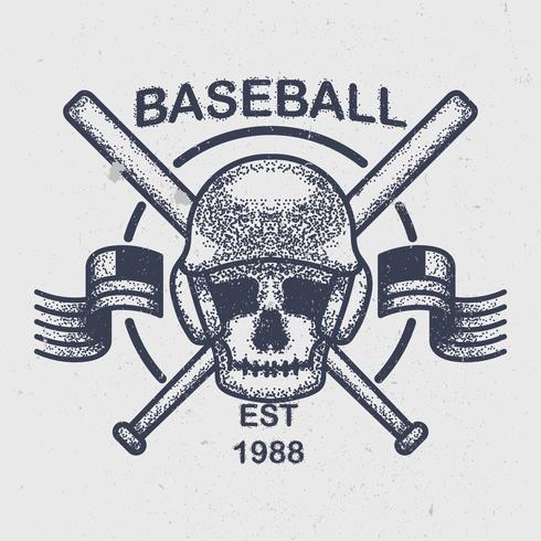 Beisebol vintage vetor