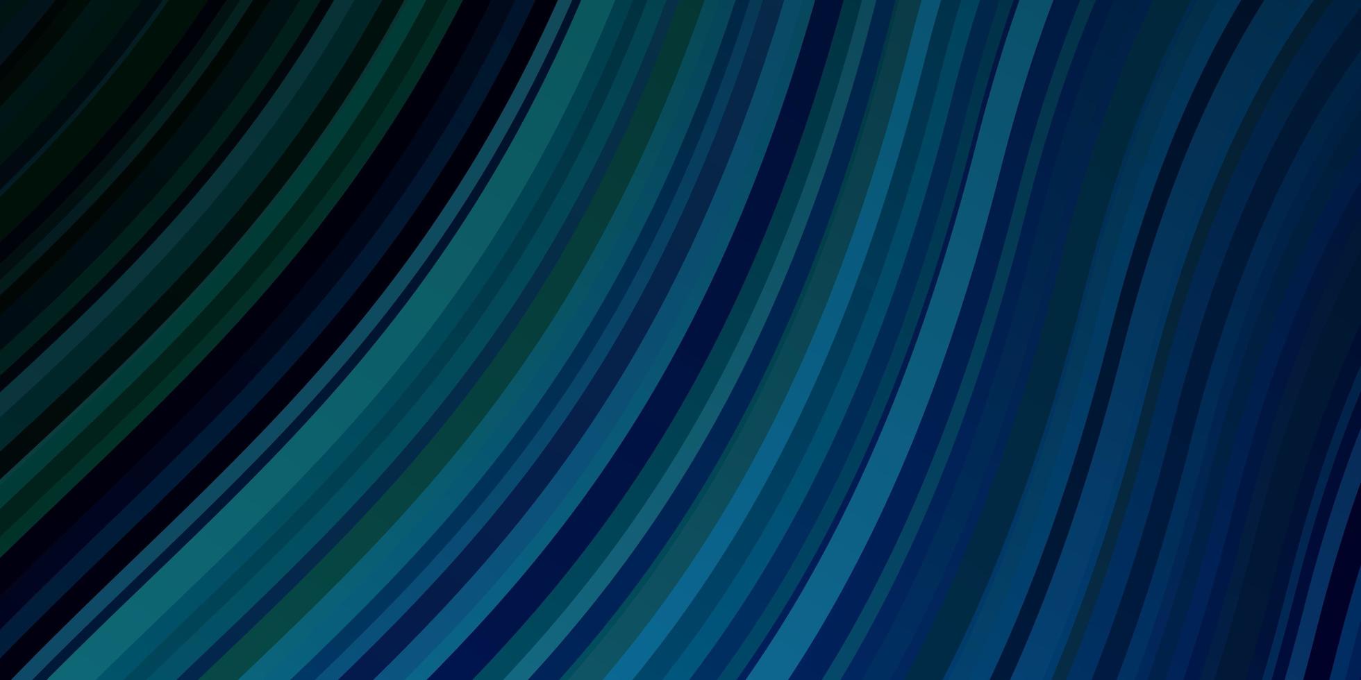layout de vetor de azul claro e verde com curvas.