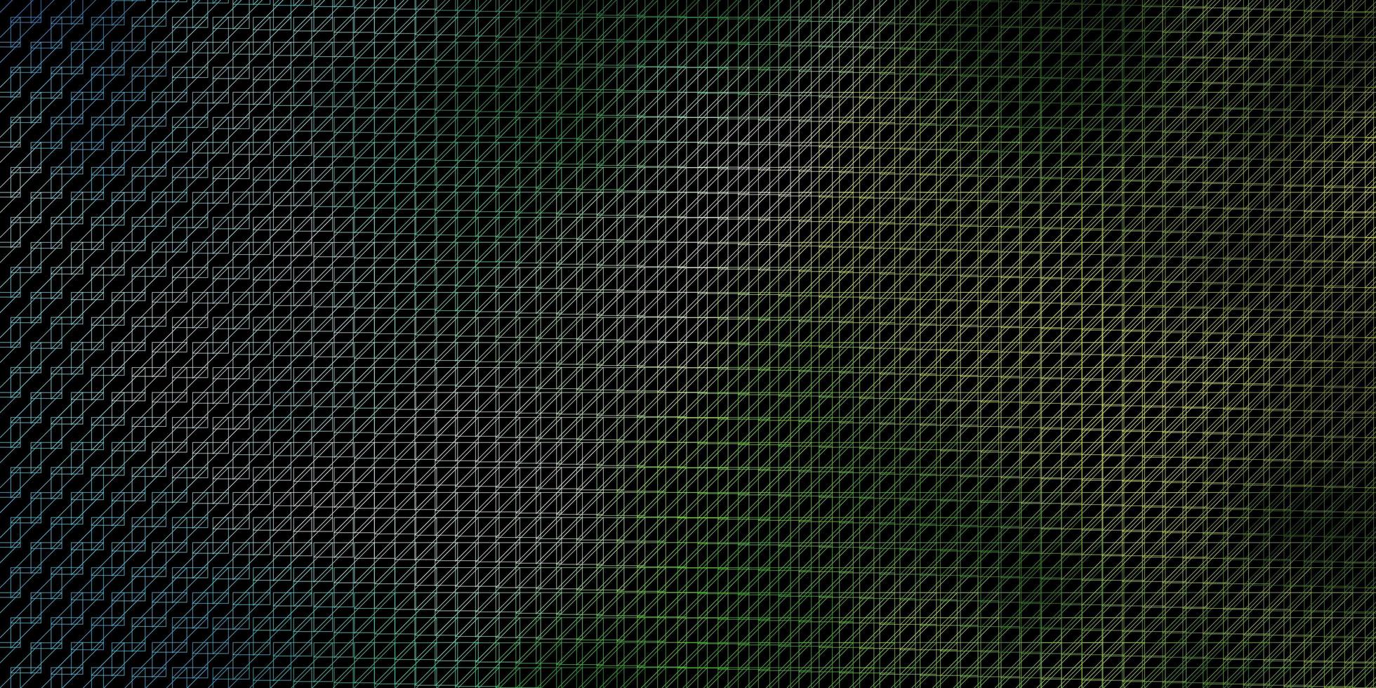 pano de fundo vector azul e verde escuro com linhas.