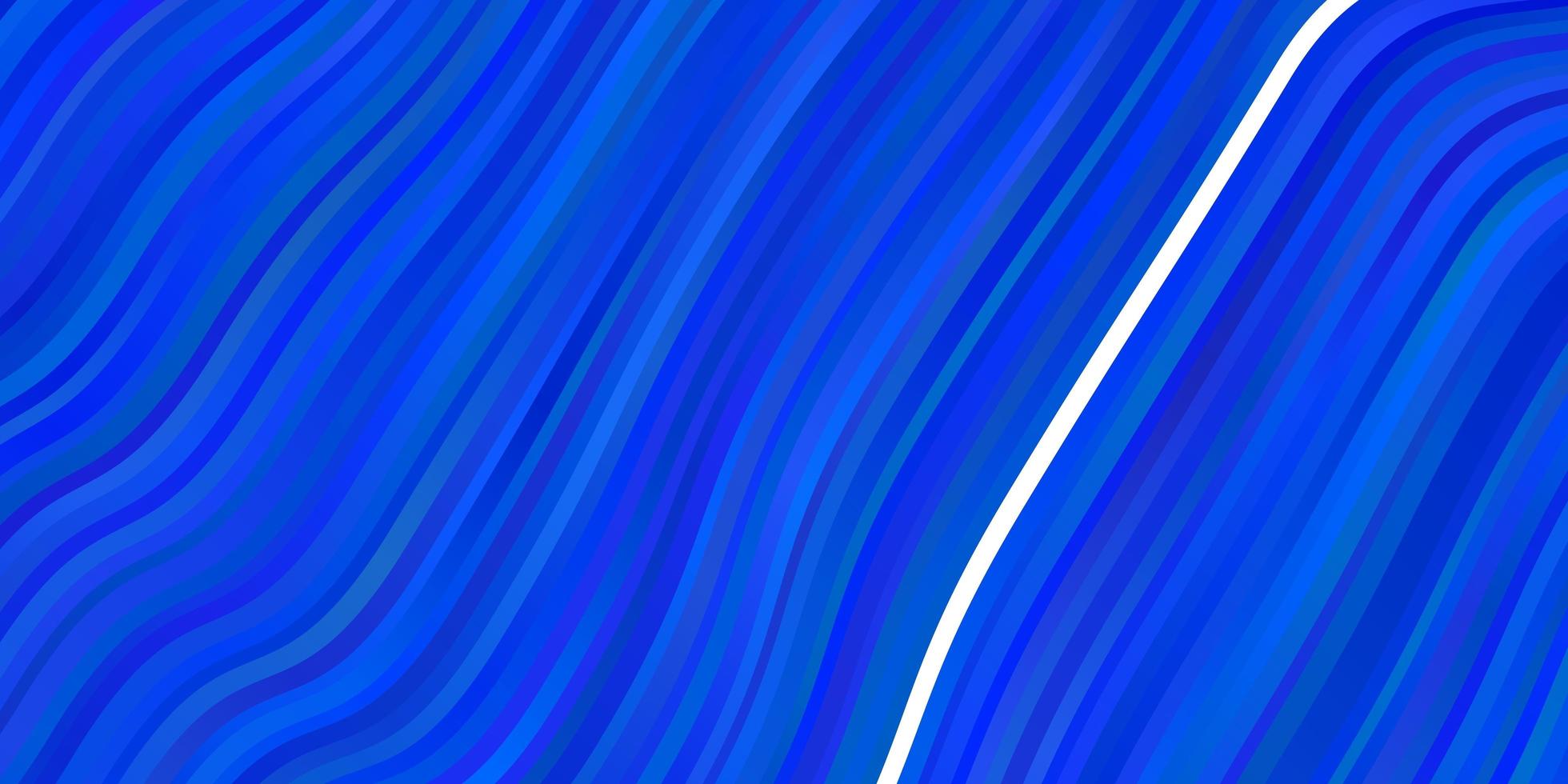 textura vector azul claro com curvas.