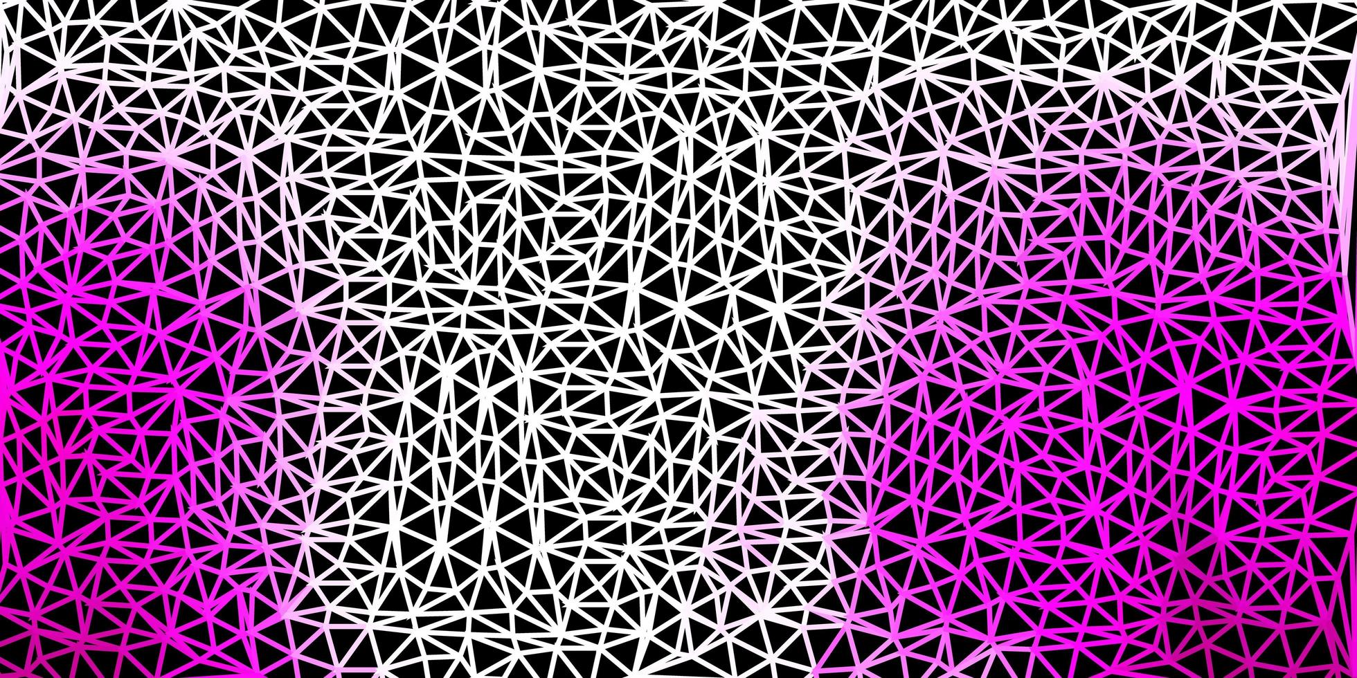 layout de polígono gradiente de vetor rosa claro.