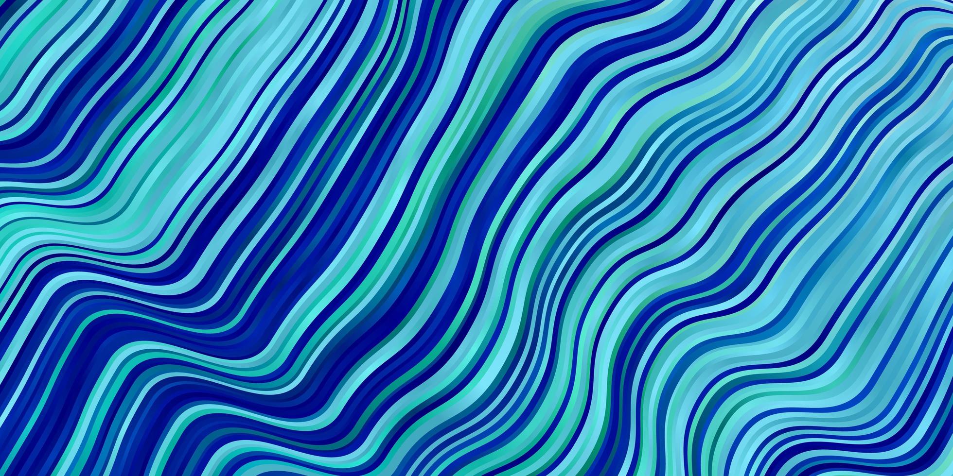 layout de vetor azul e verde claro com linhas irônicas.