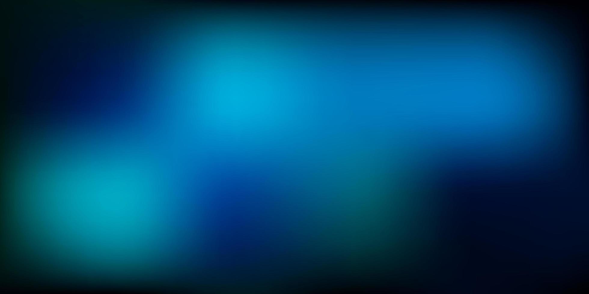 textura de desfoque abstrato de vetor azul escuro e verde.