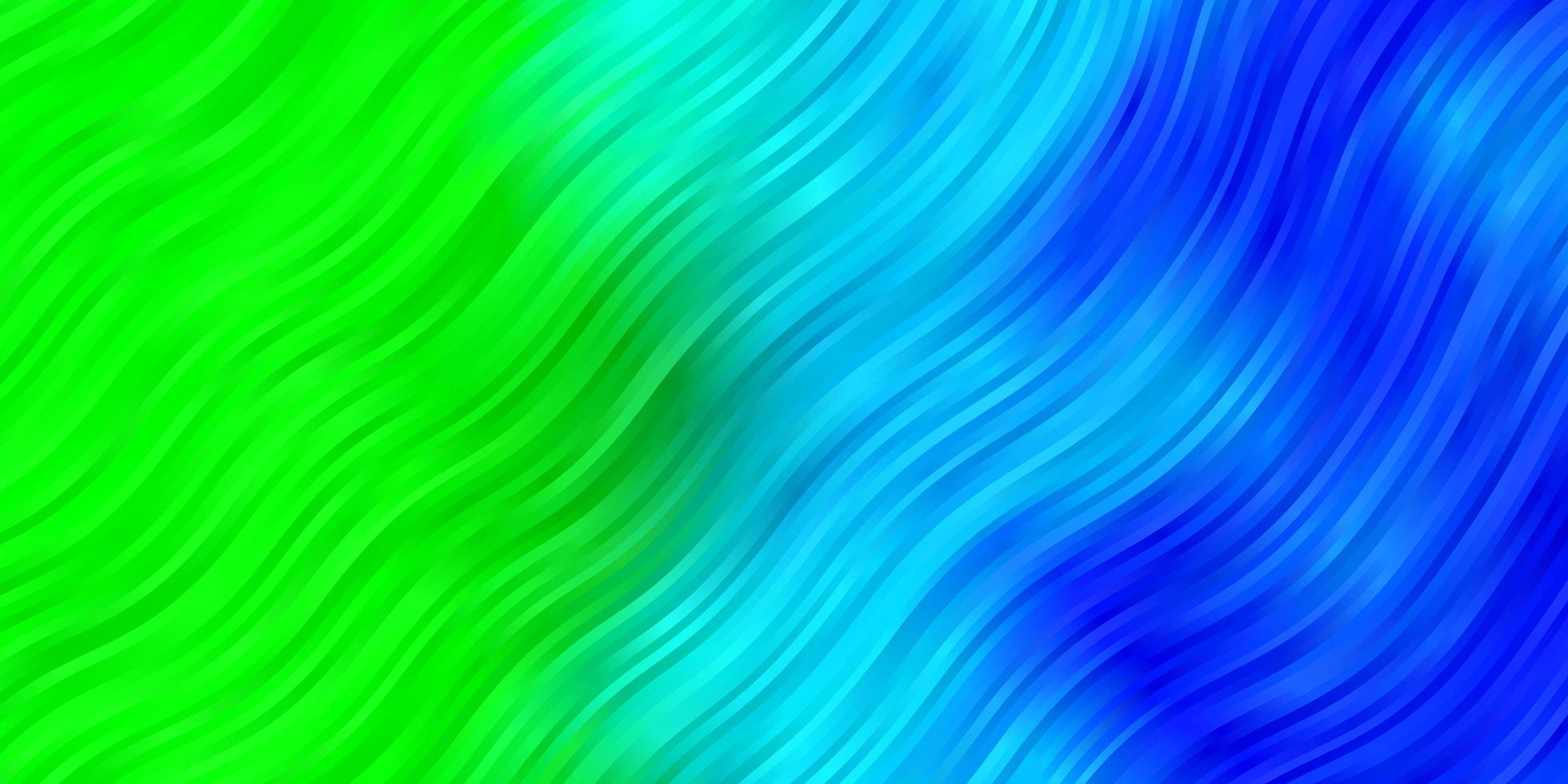 fundo vector azul e verde claro com curvas.