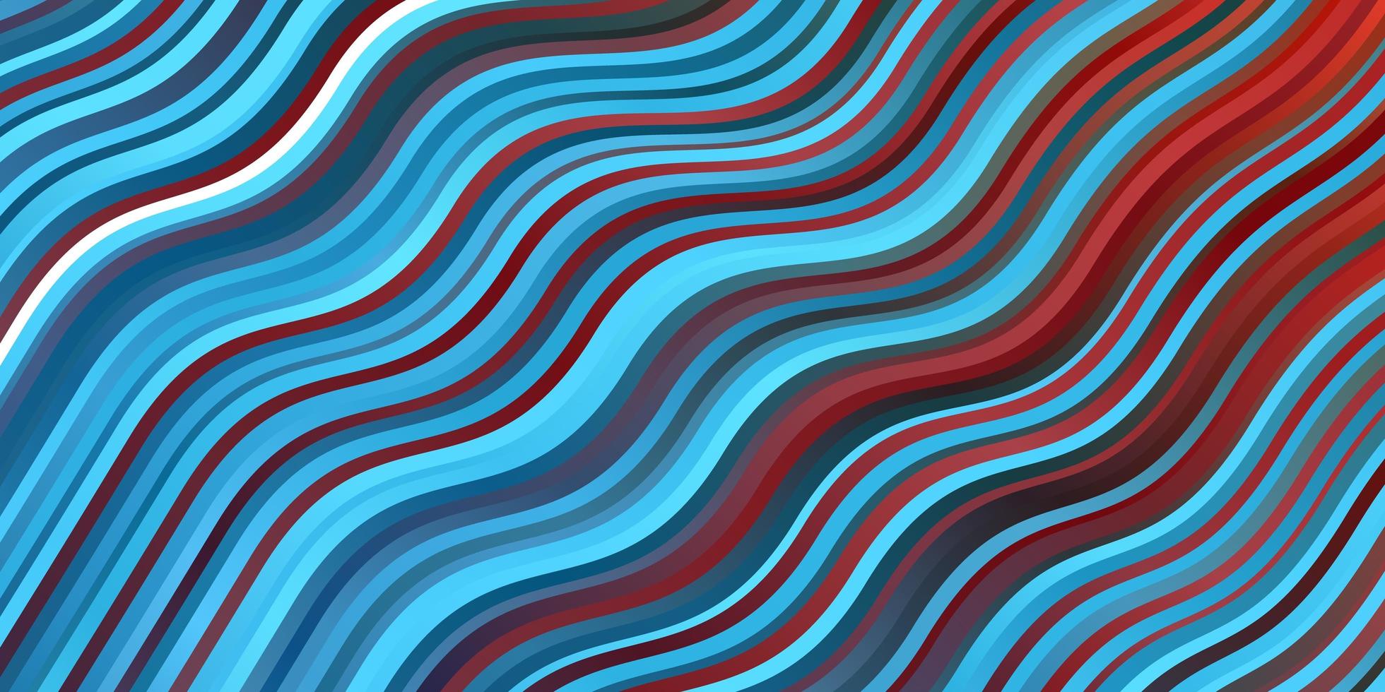 fundo vector azul e vermelho claro com curvas.