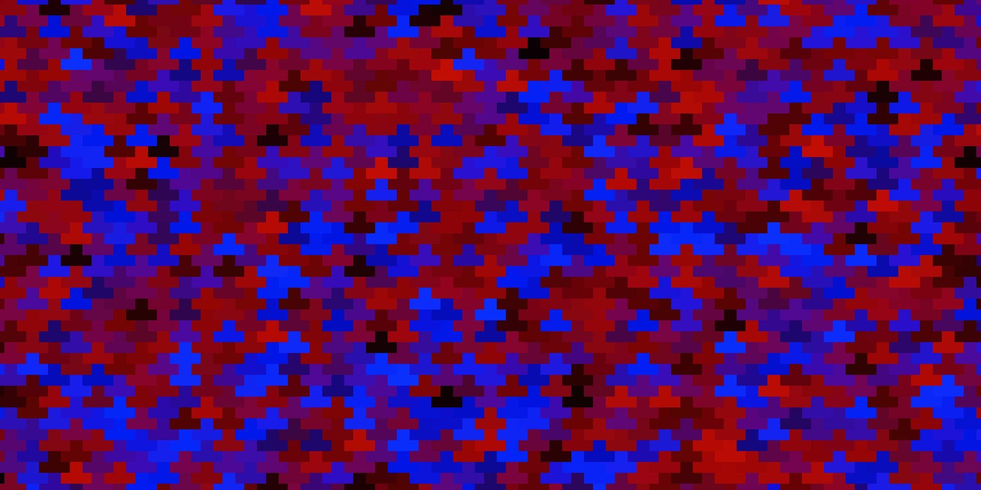 fundo vector azul e vermelho claro com retângulos.