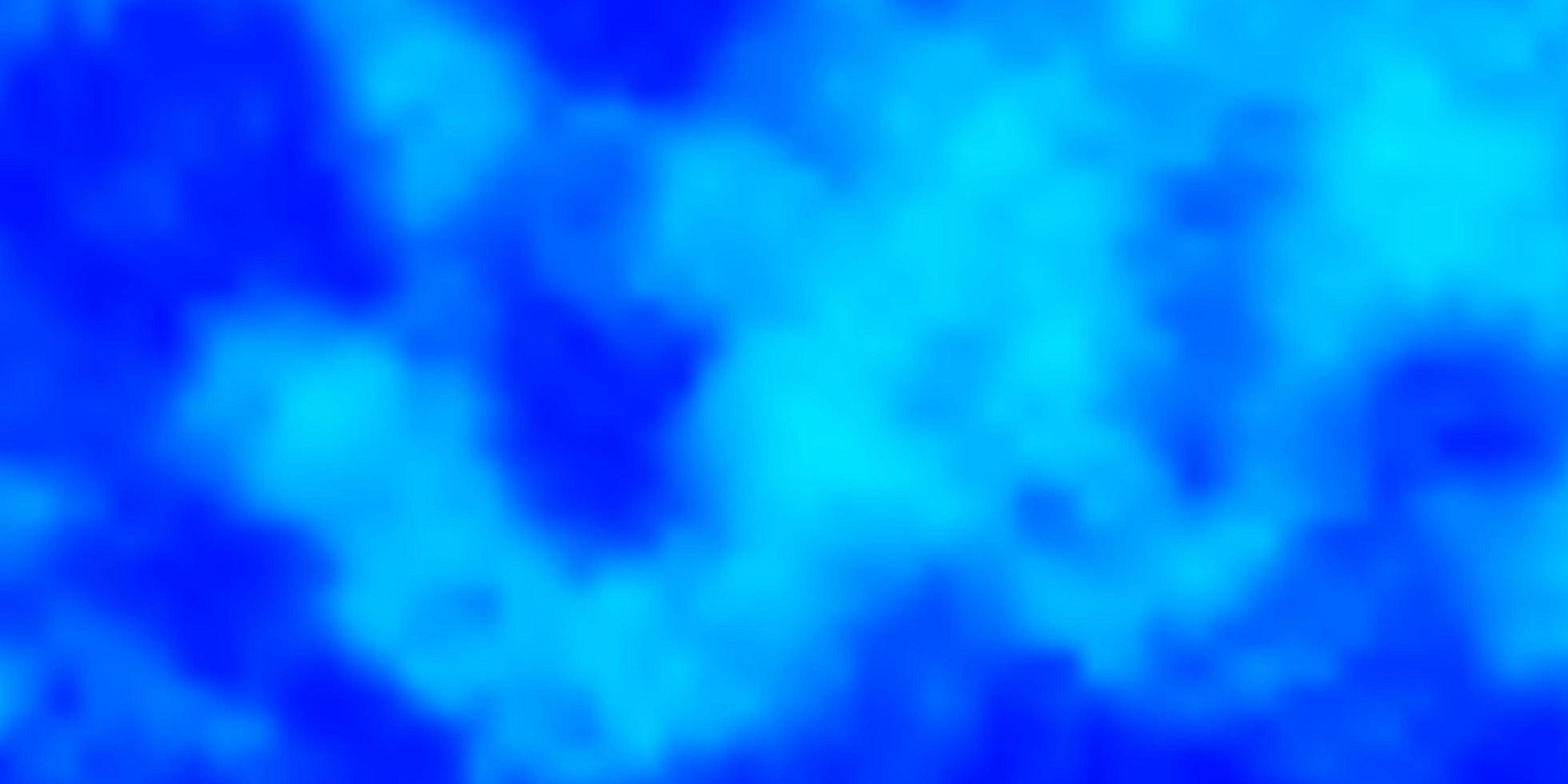 pano de fundo azul claro do vetor com cúmulos.