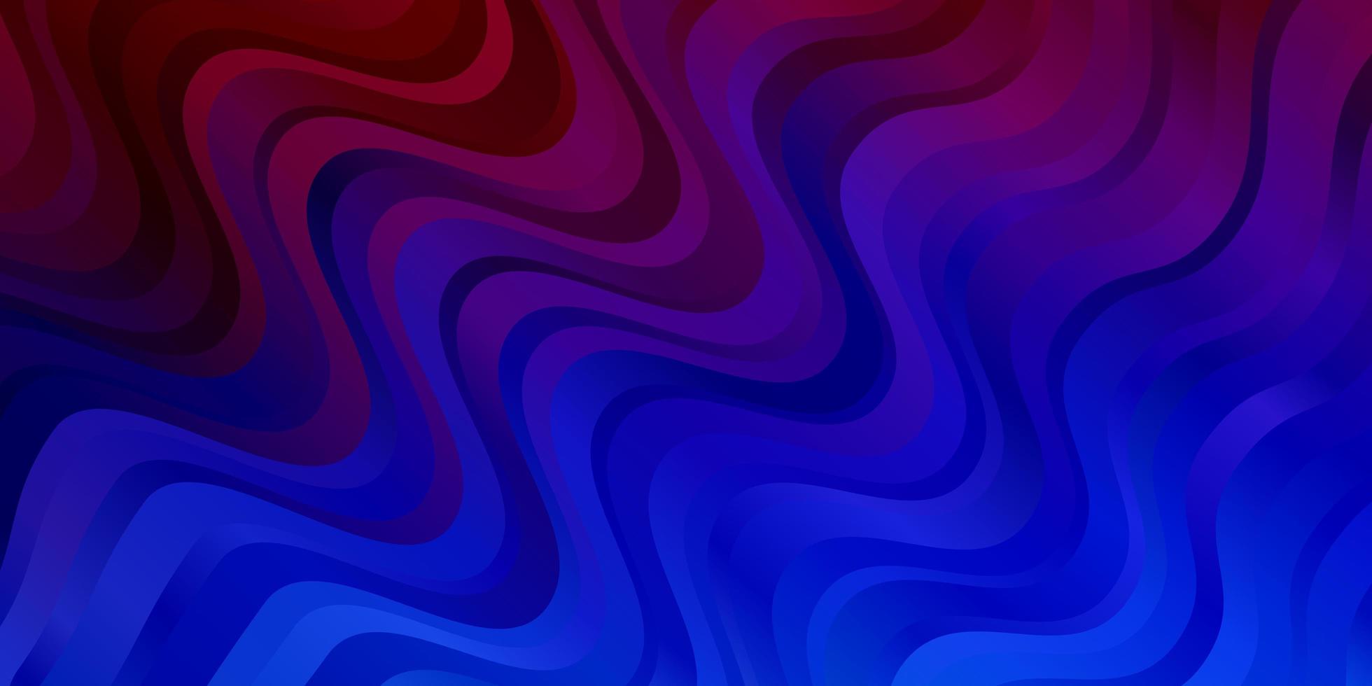 fundo vector azul e vermelho claro com curvas.