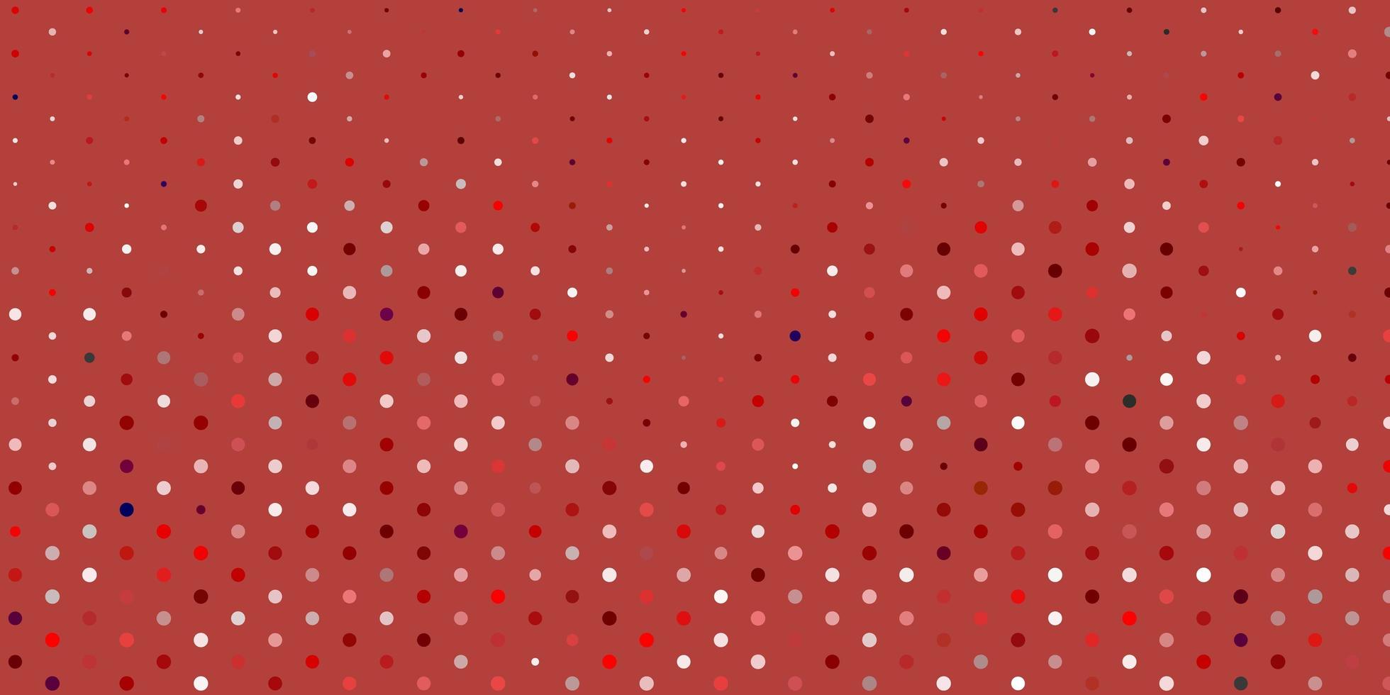 fundo vector vermelho claro com bolhas.