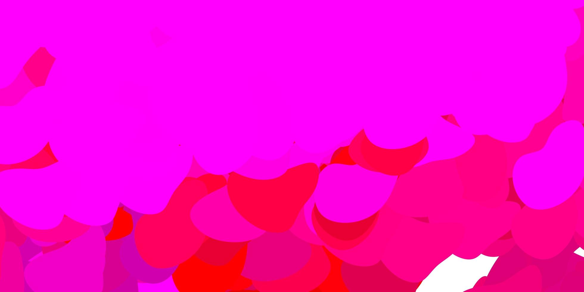 fundo vector rosa escuro com formas aleatórias.