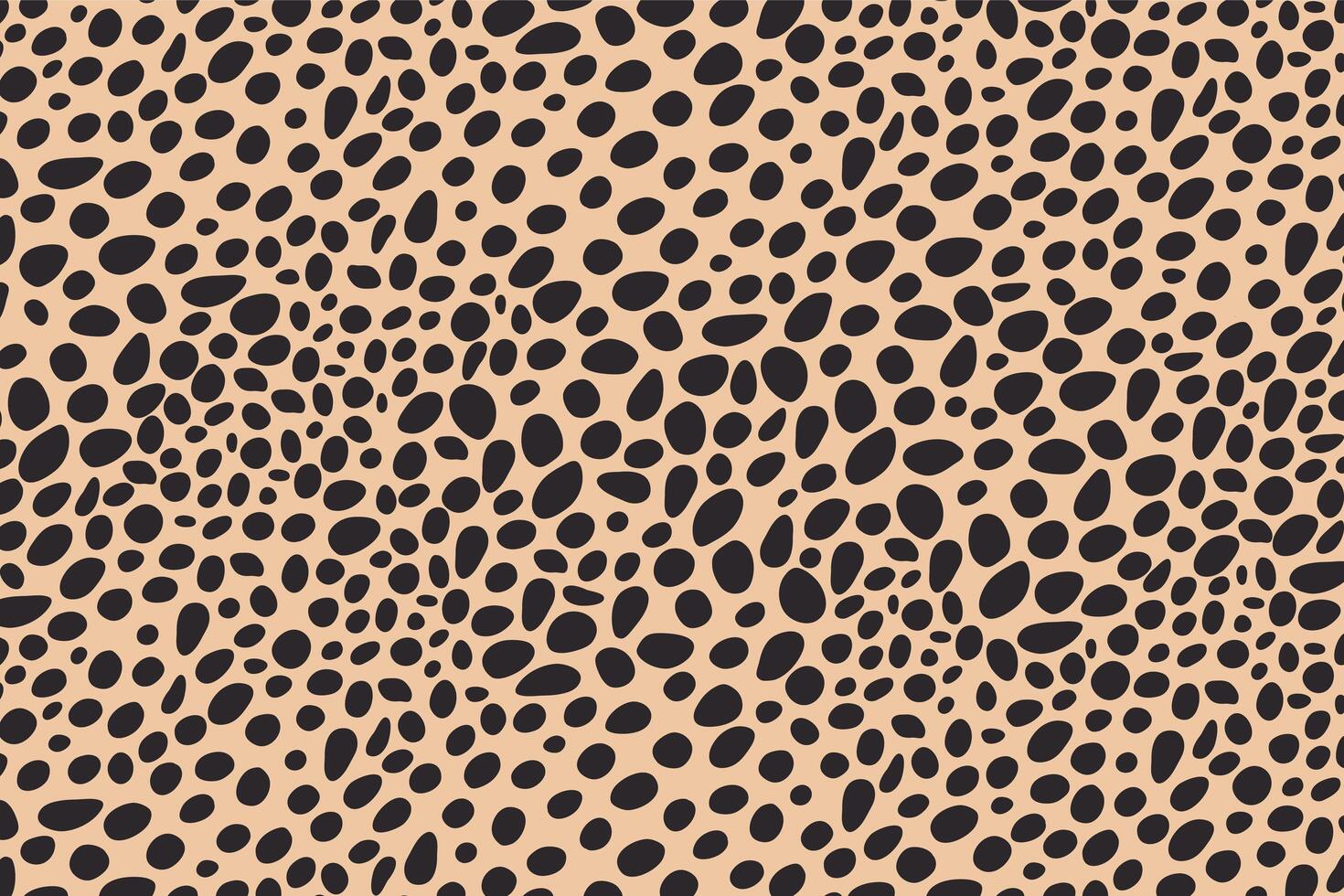 desenho de impressão animal de pontos abstratos. design de impressão de leopardo. fundo de pele de chita. vetor