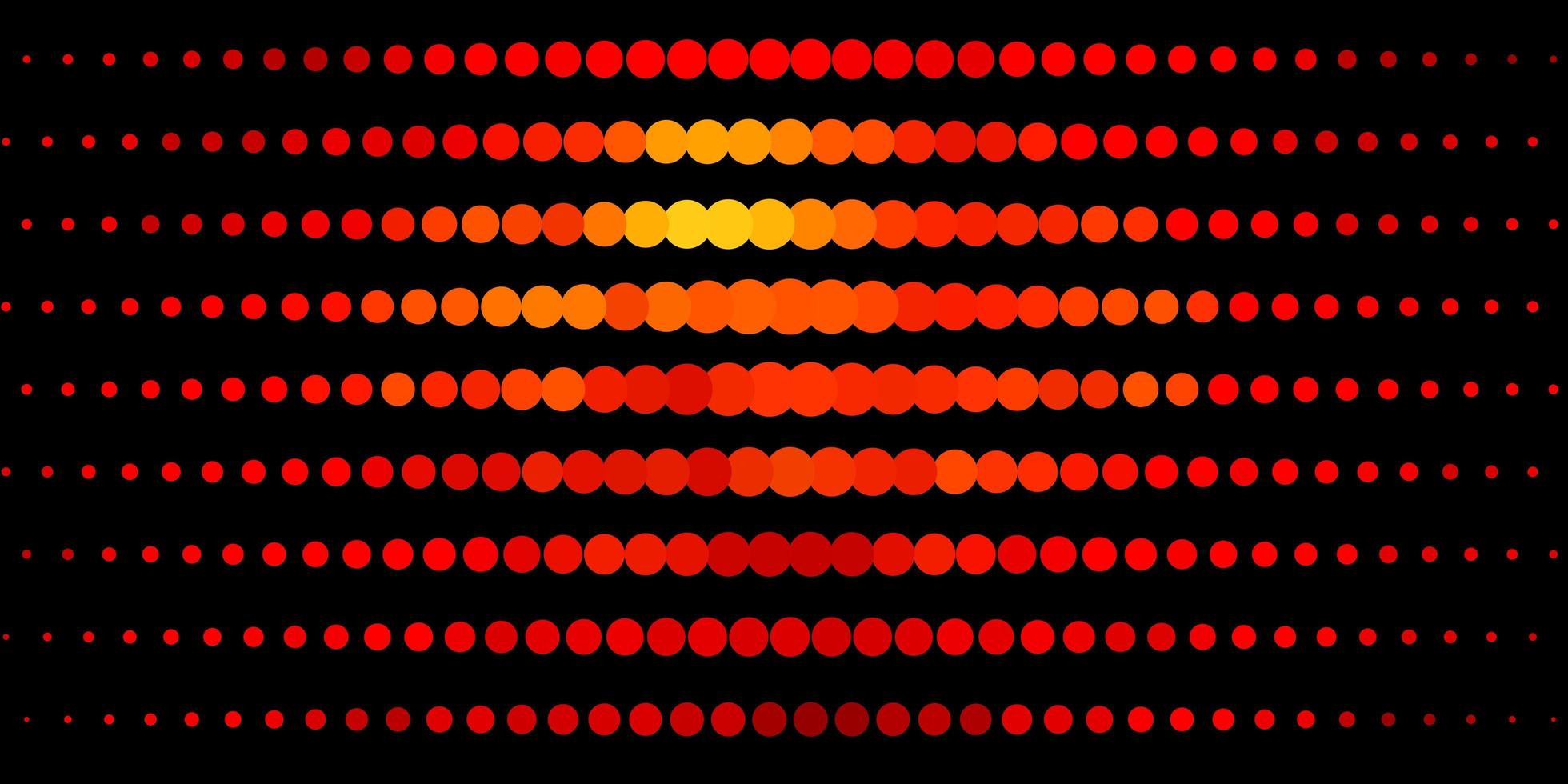 fundo laranja escuro do vetor com bolhas.