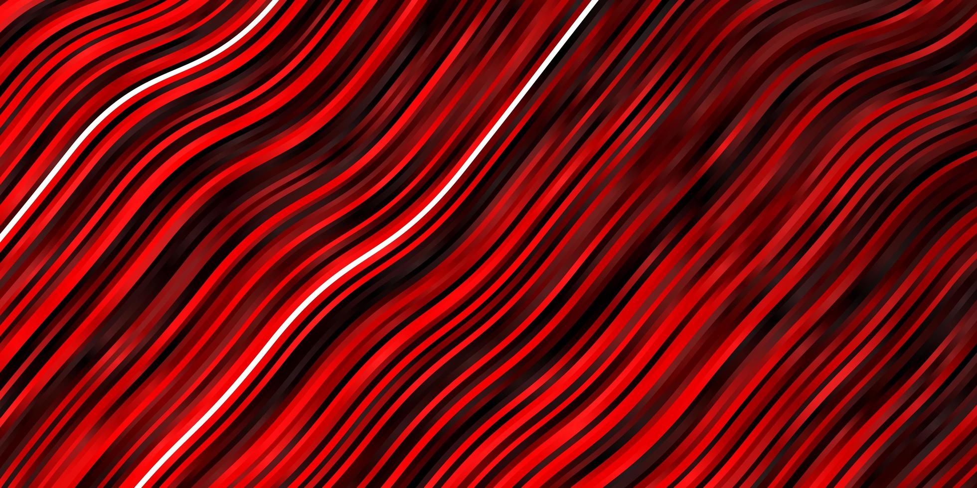 pano de fundo vector vermelho escuro com linhas dobradas.