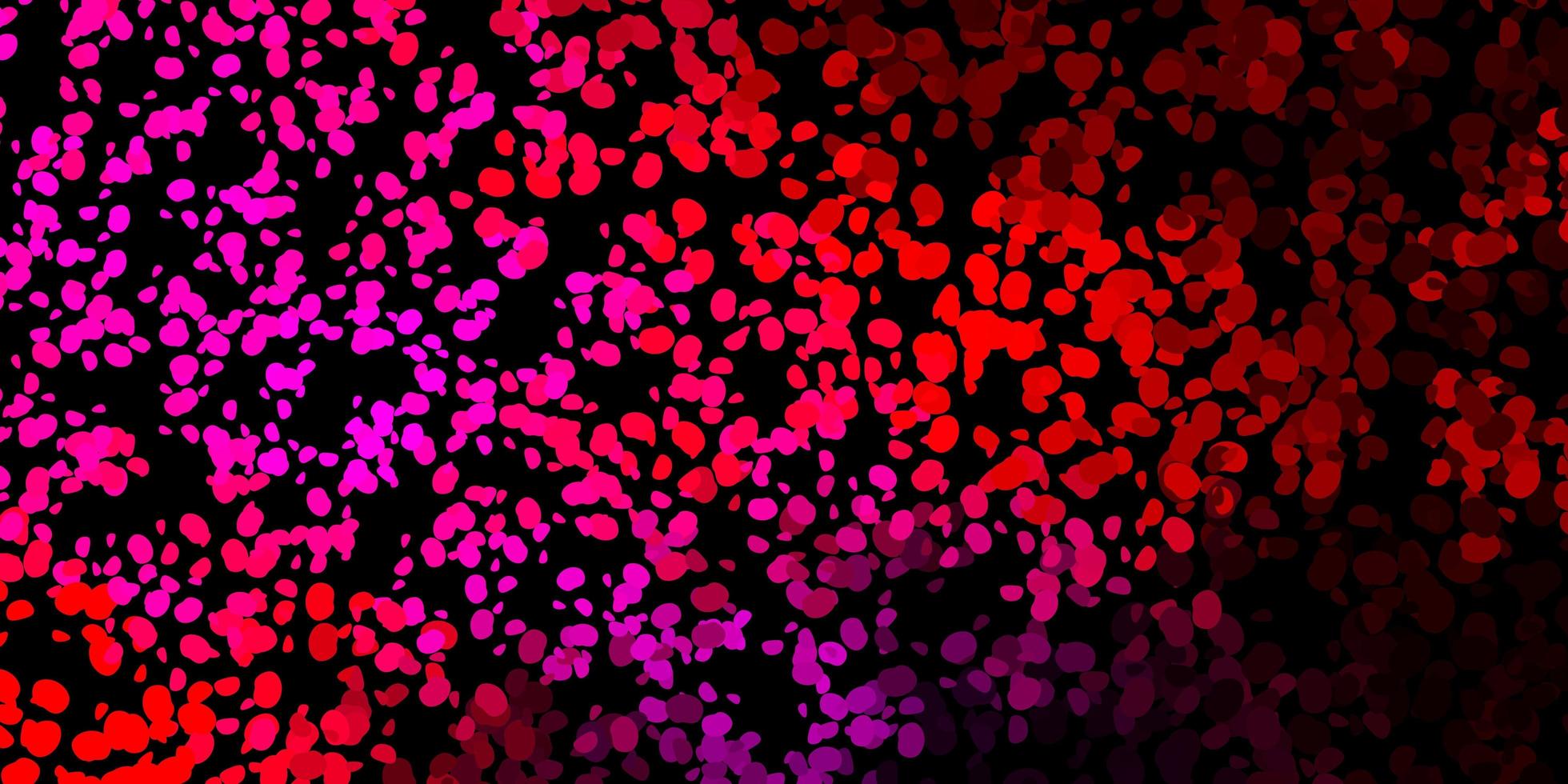 fundo vector roxo escuro, rosa com formas aleatórias.