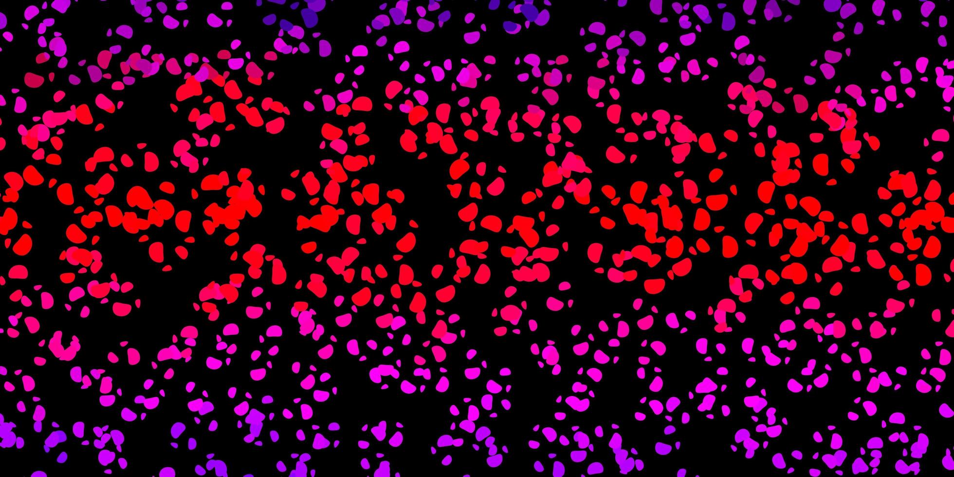 padrão de vetor roxo escuro, rosa com formas abstratas.