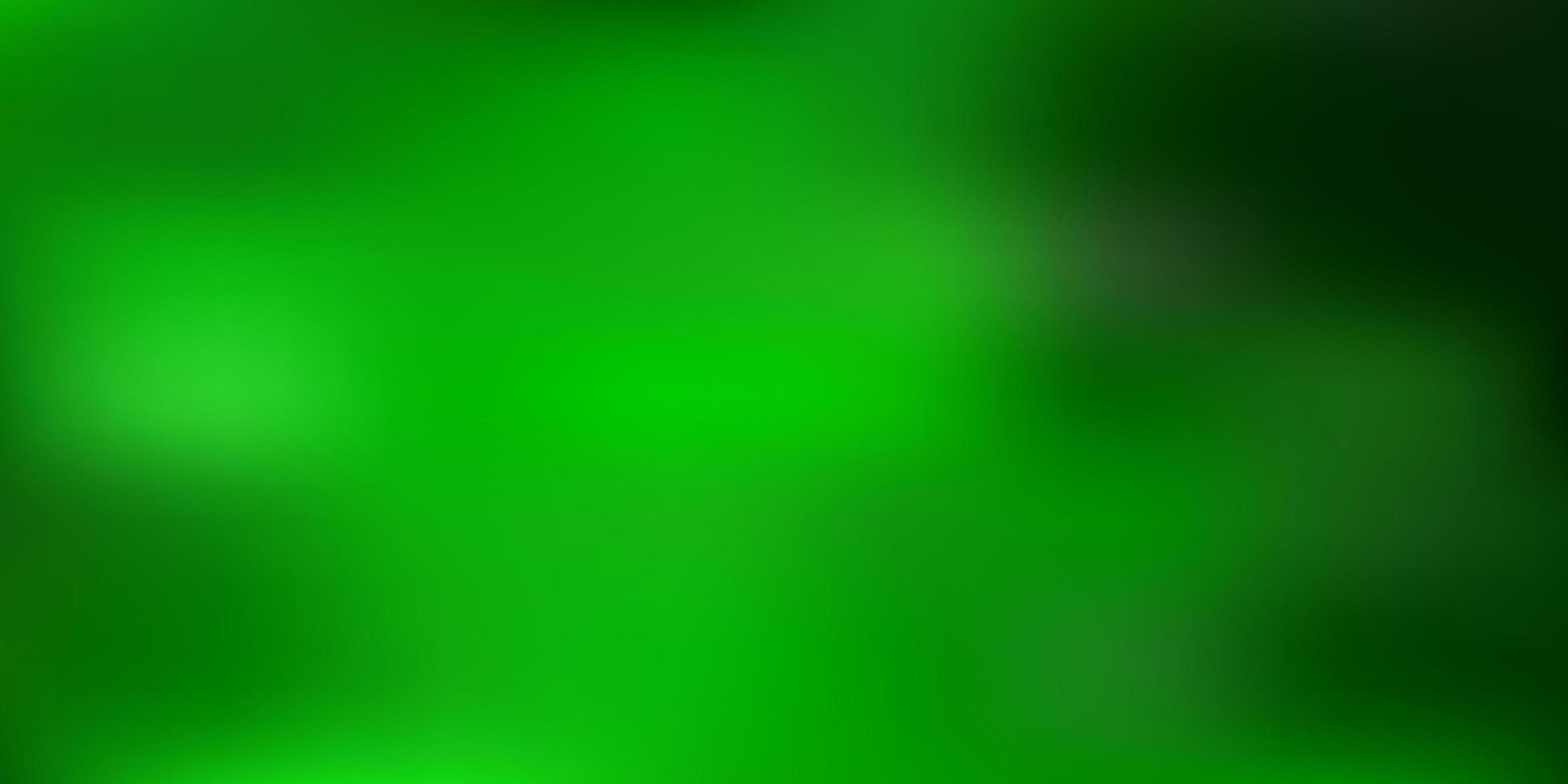textura de desfoque de gradiente de vetor verde claro.