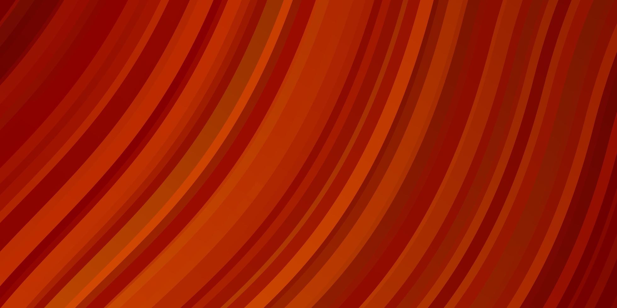 modelo de vetor laranja claro com linhas irônicas.