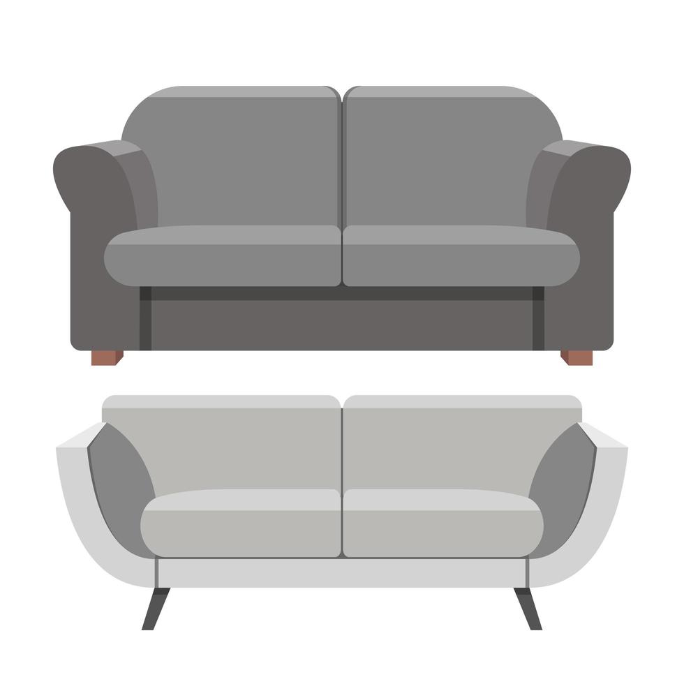 sofá vector design ilustração isolado no fundo branco