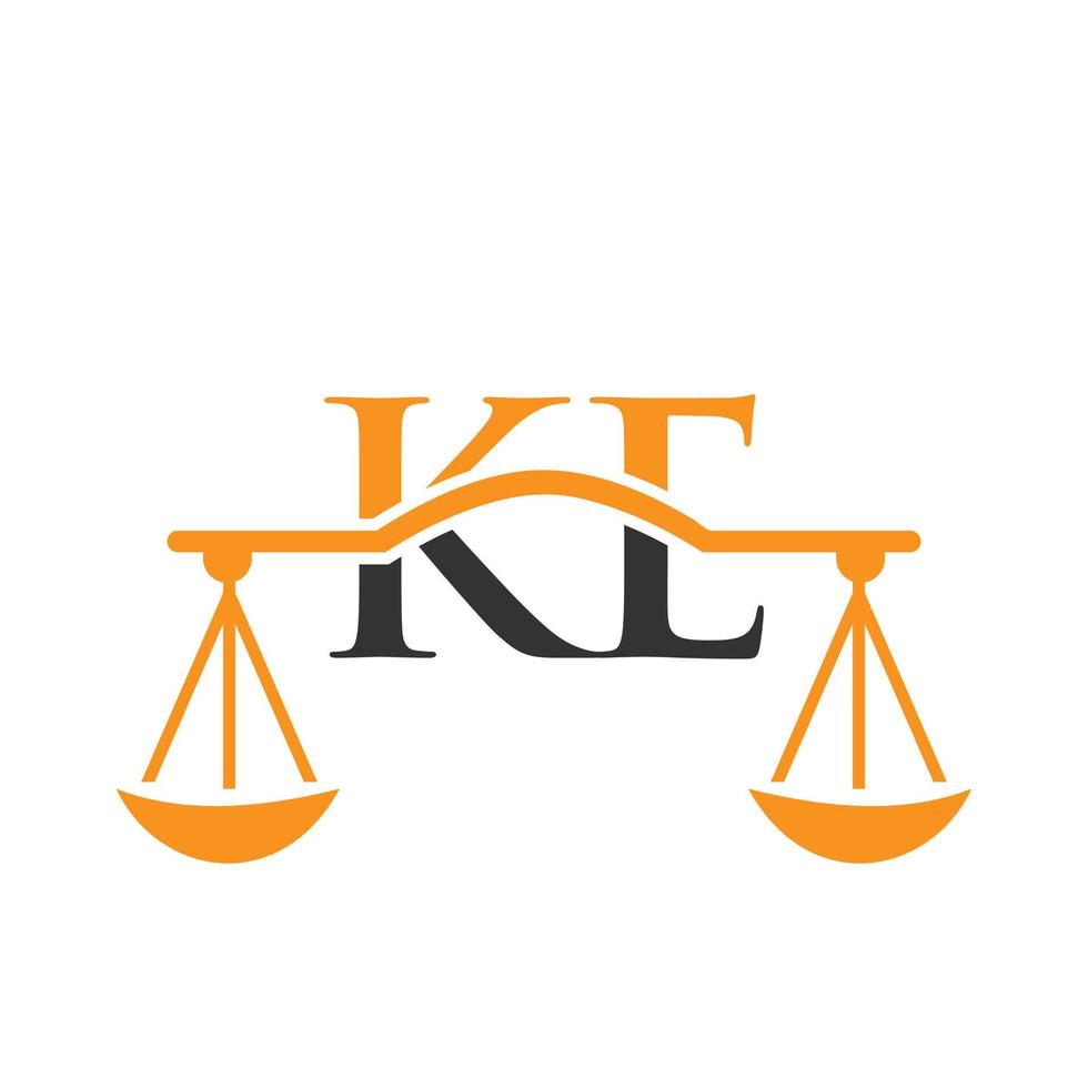letra ke design de logotipo de escritório de advocacia para advogado, justiça, advogado, jurídico, serviço de advogado, escritório de advocacia, escala, escritório de advocacia, advogado de negócios corporativos vetor