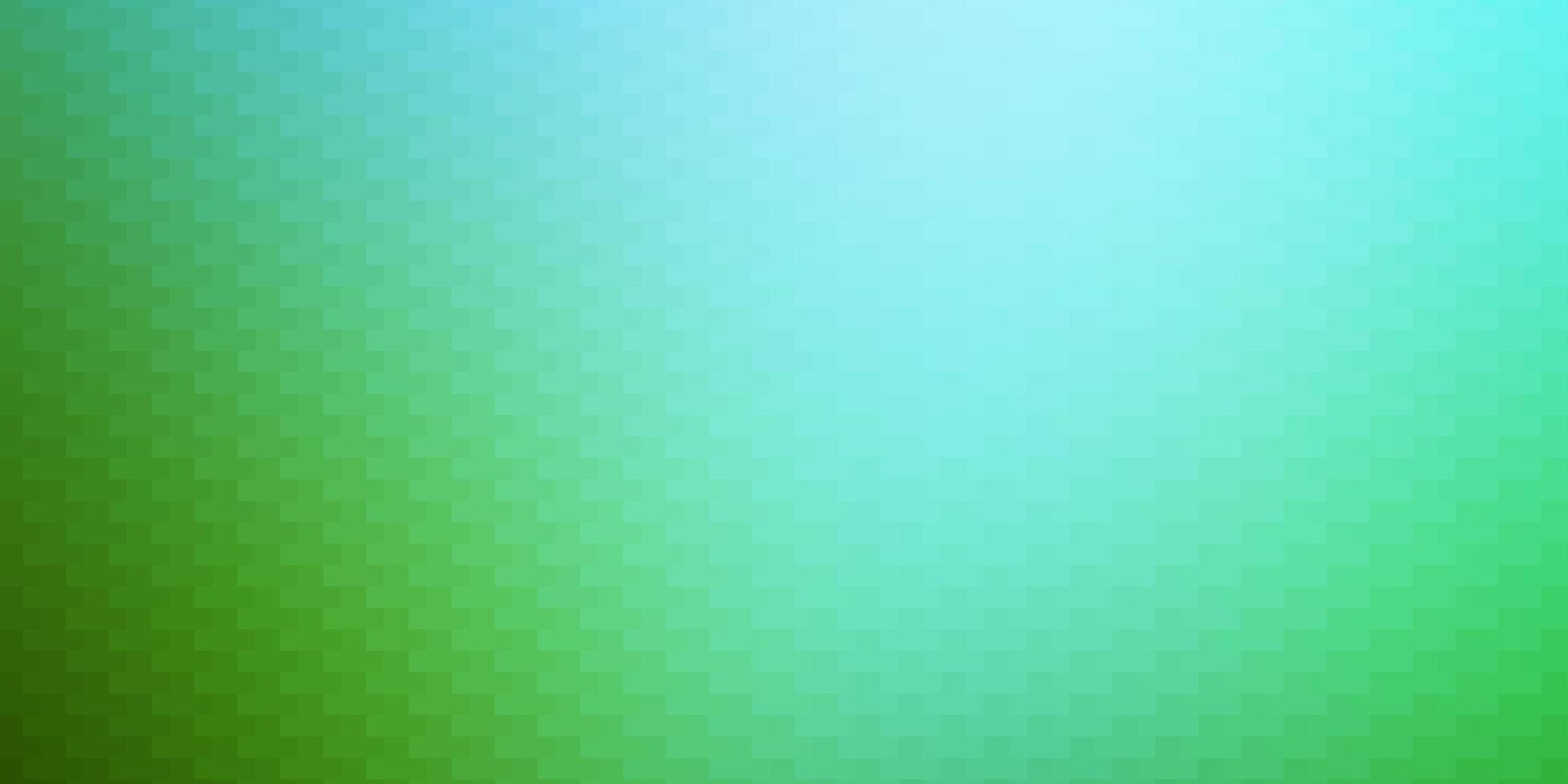 Pano de fundo vector azul claro e verde com retângulos