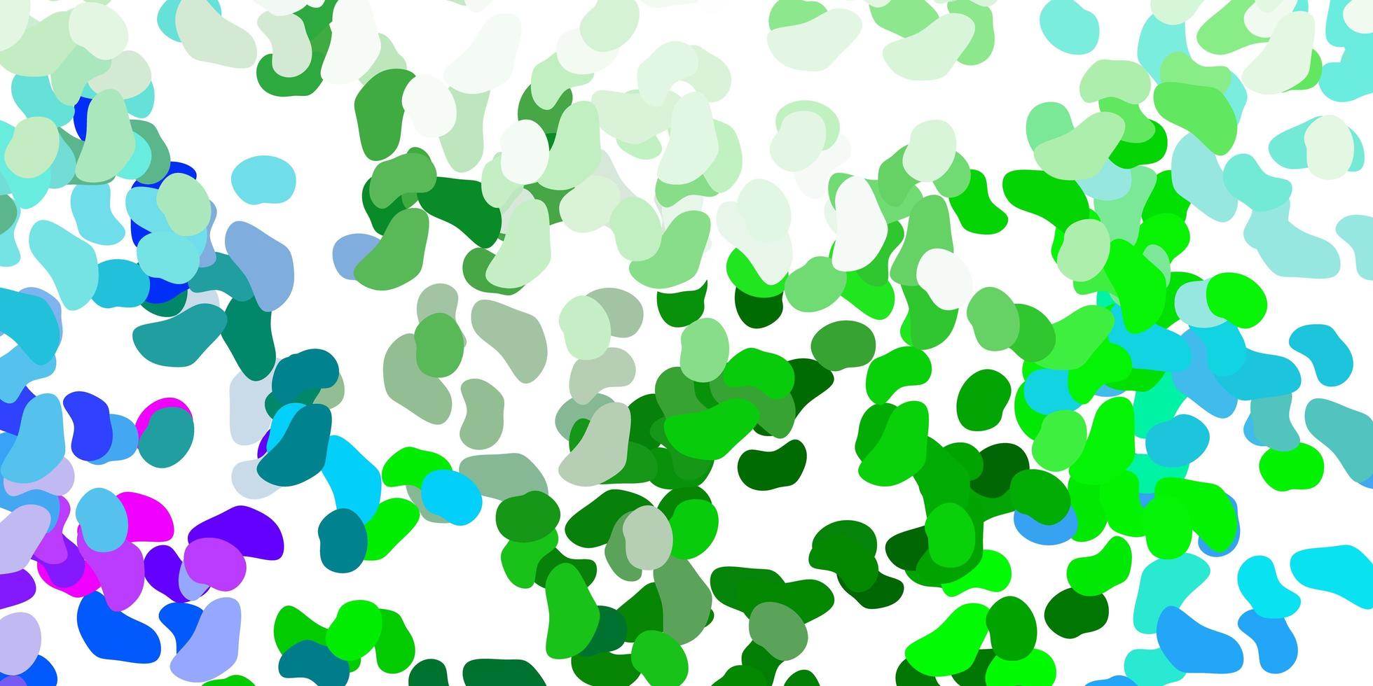 textura vector rosa claro, verde com formas de memphis.
