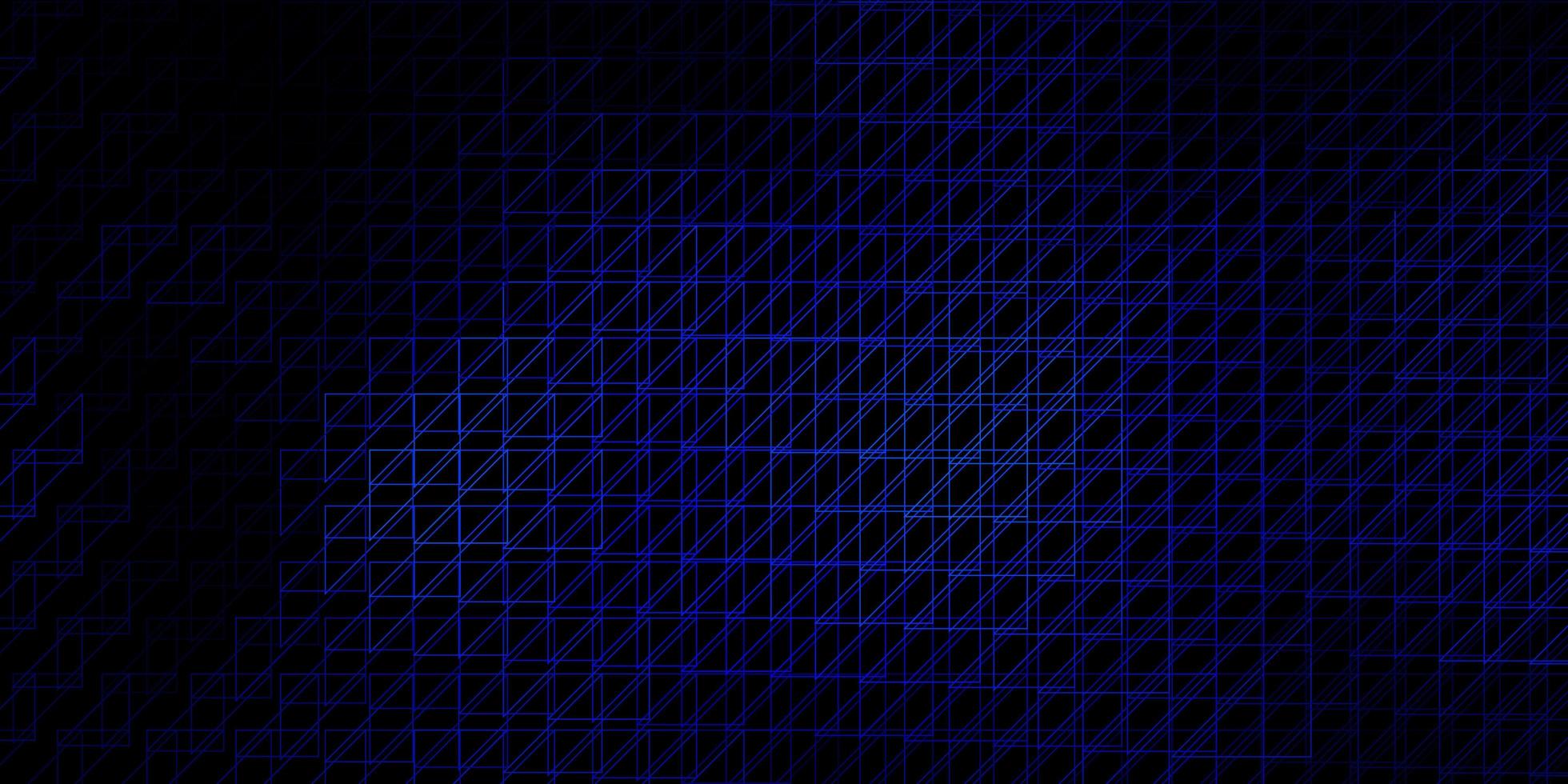 pano de fundo vector azul escuro com linhas.