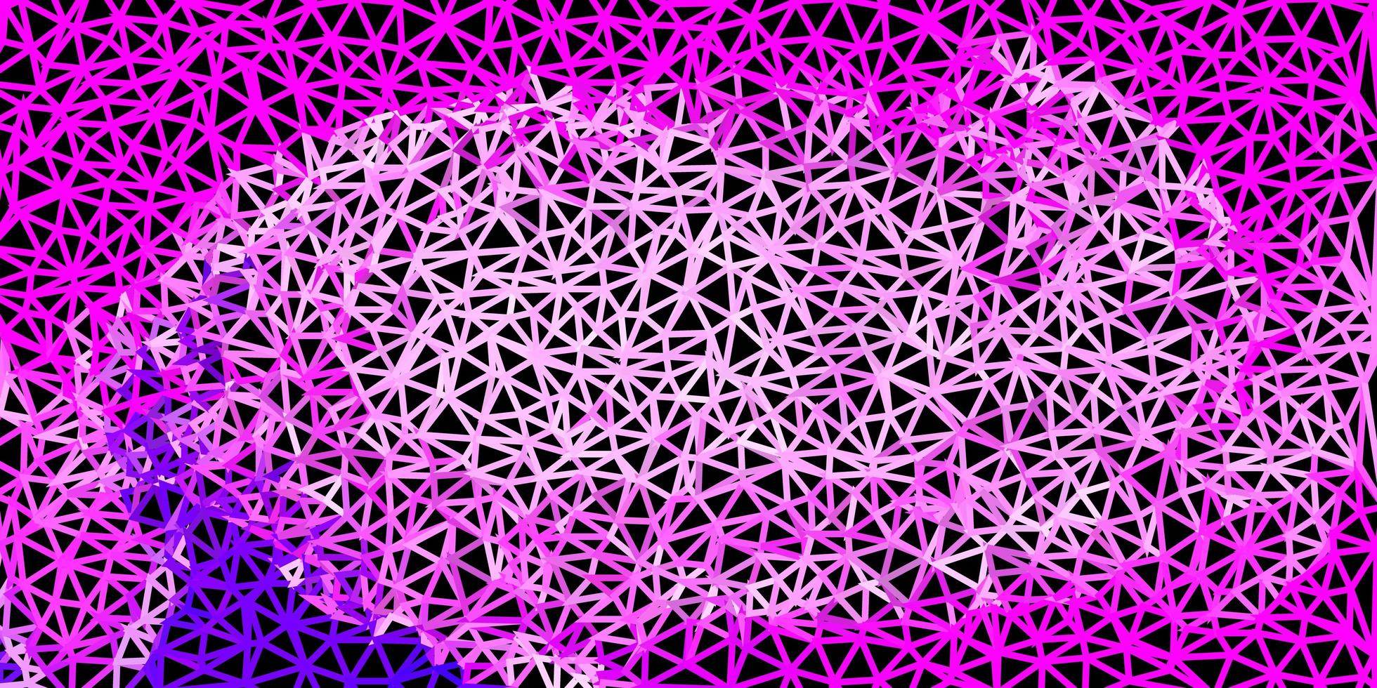textura de triângulo abstrato de vetor rosa claro.