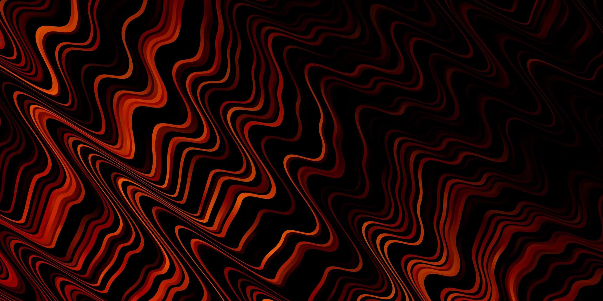 textura vector vermelho escuro com curvas