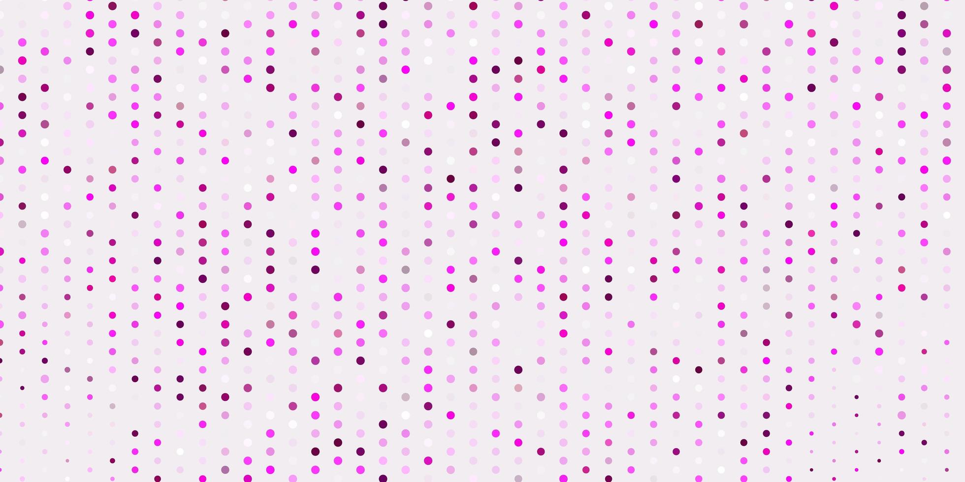 fundo do vetor rosa claro com bolhas.